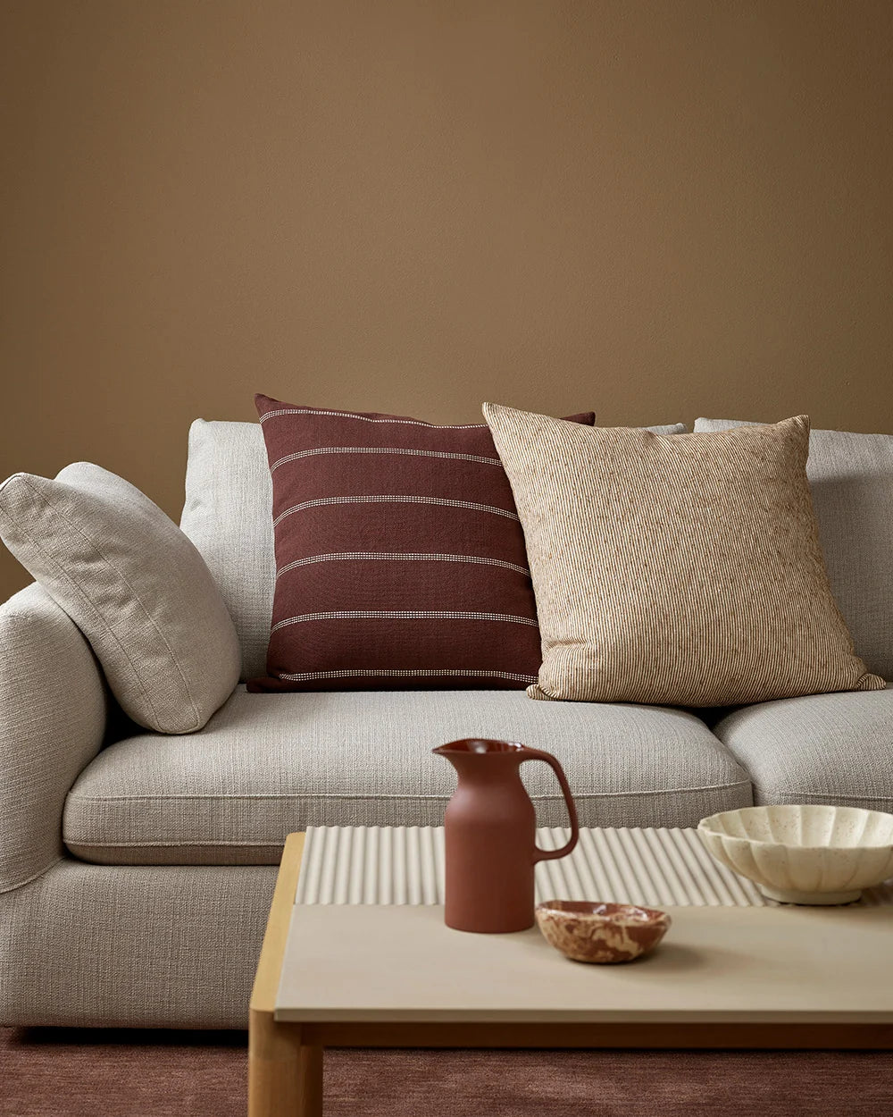 Dalton Cushion in Oat