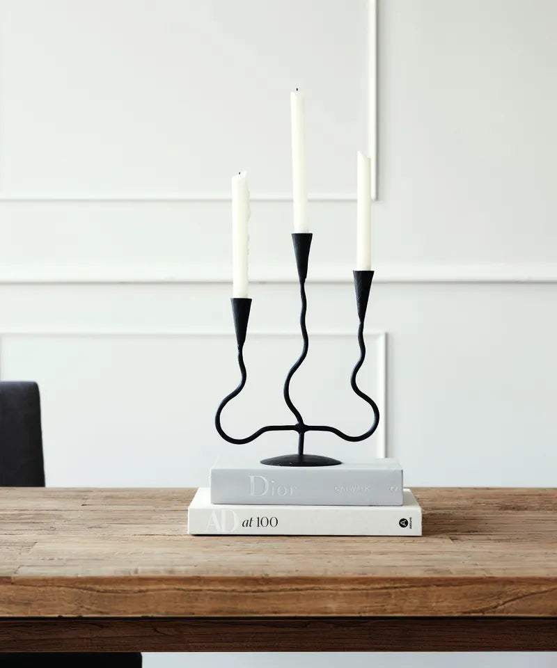 Circa Triple Candle Holder