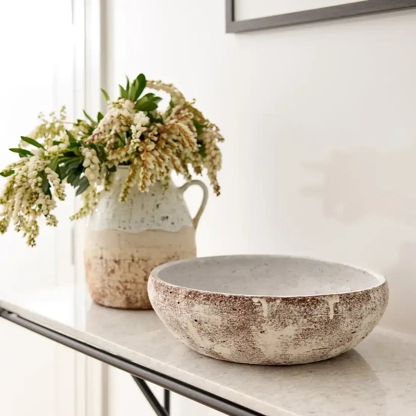 Glacier Terracotta Bowl