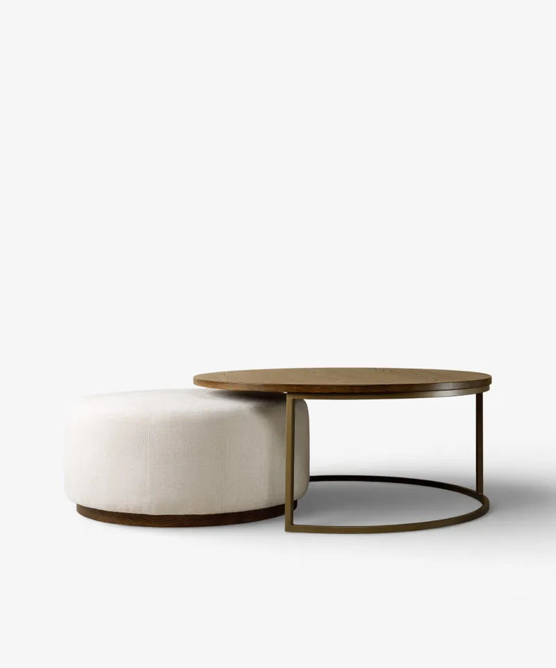 Remi Nesting Set Coffee Table + Ottoman