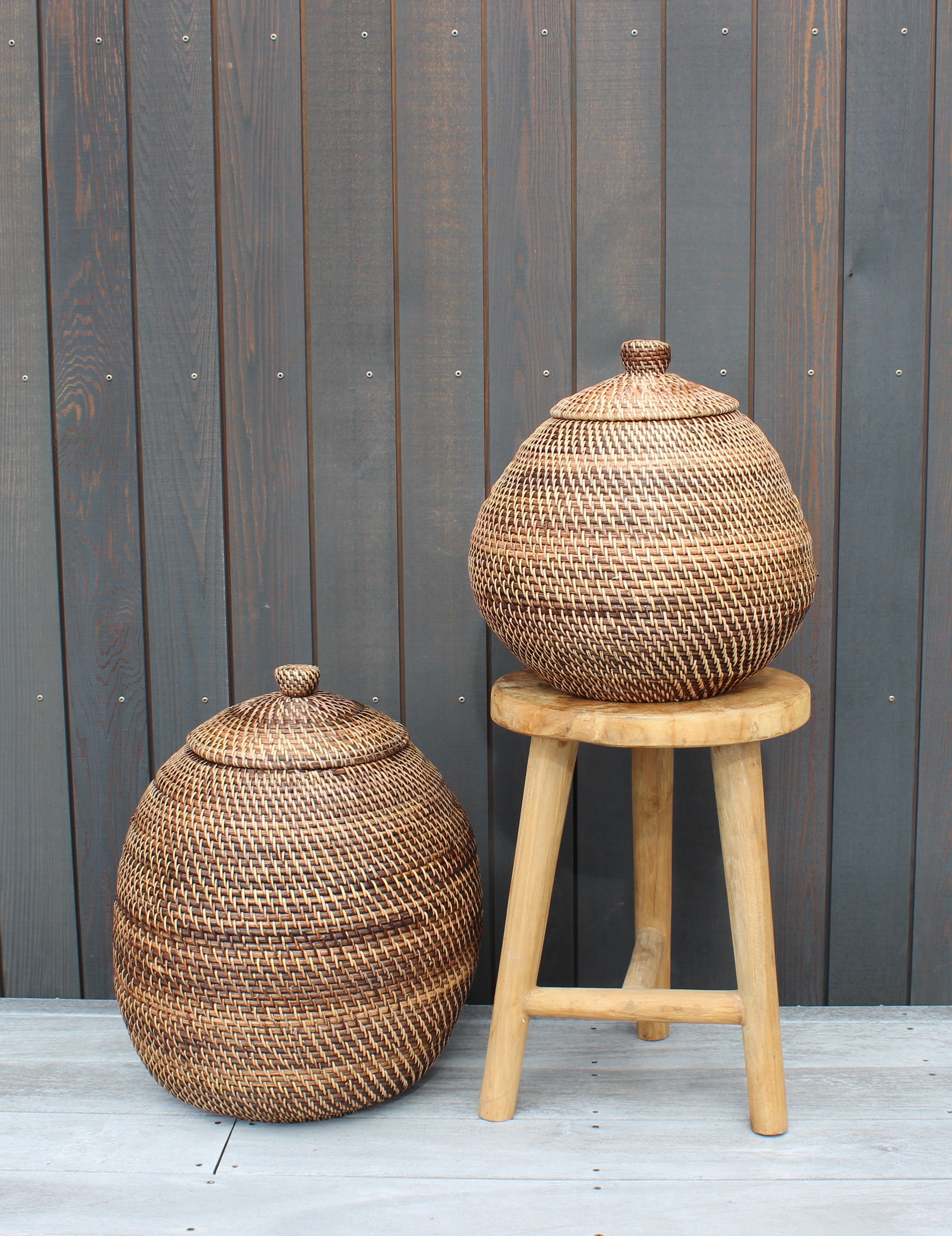 Gaia Basket — Set of 2 in Natural