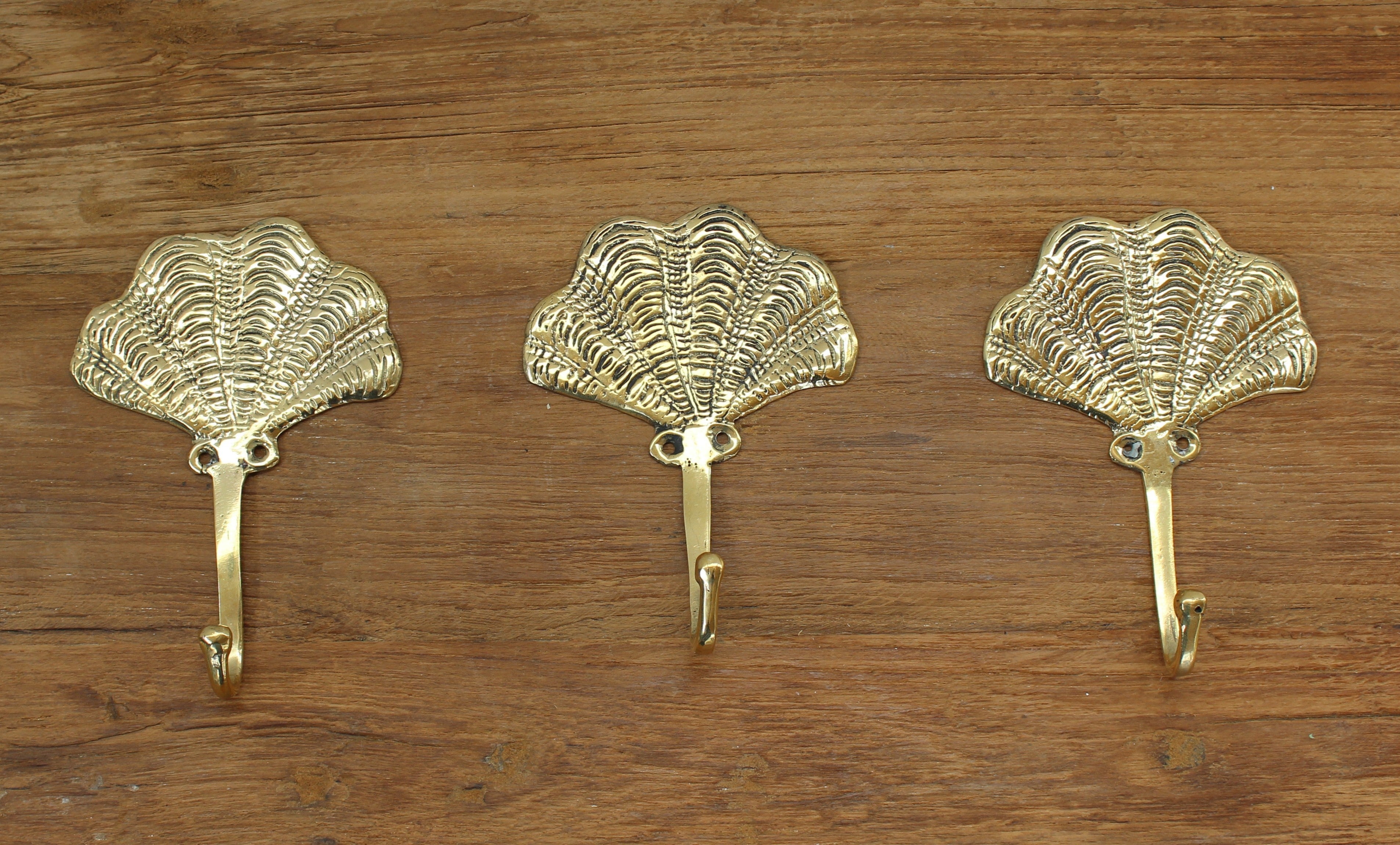 Brass Shell Hook