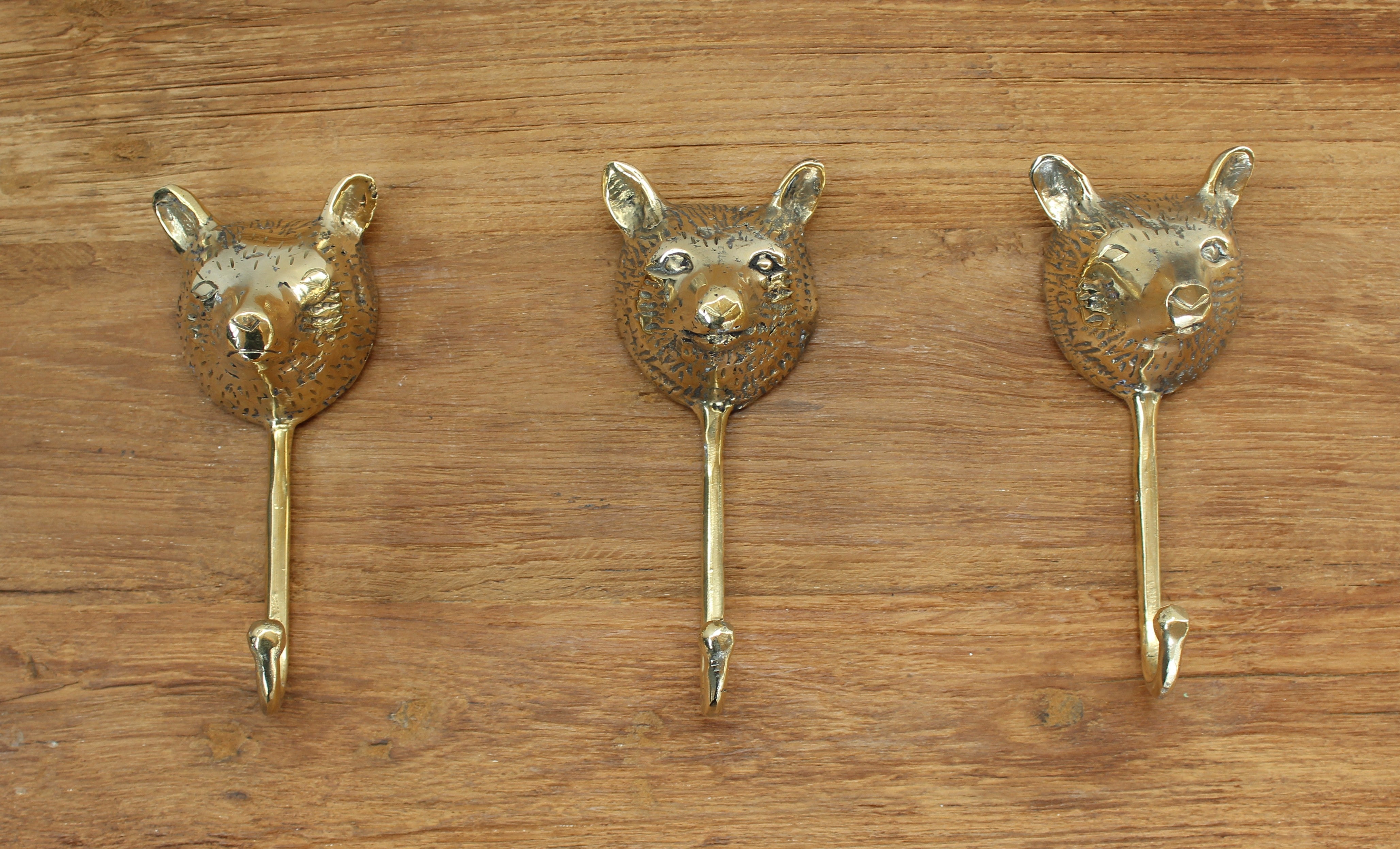 Brass Bear Hook