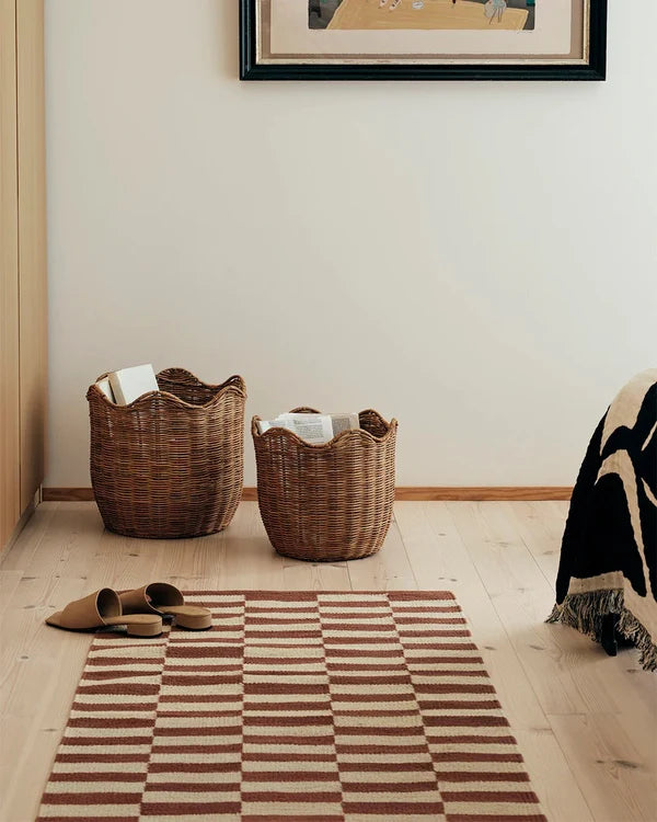 Mocha Bisque/Oatmeal Check Runner