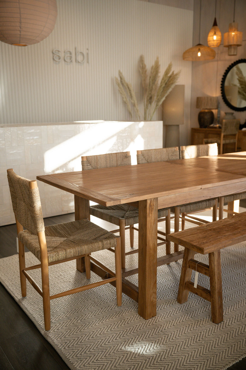 Elm Dining Table