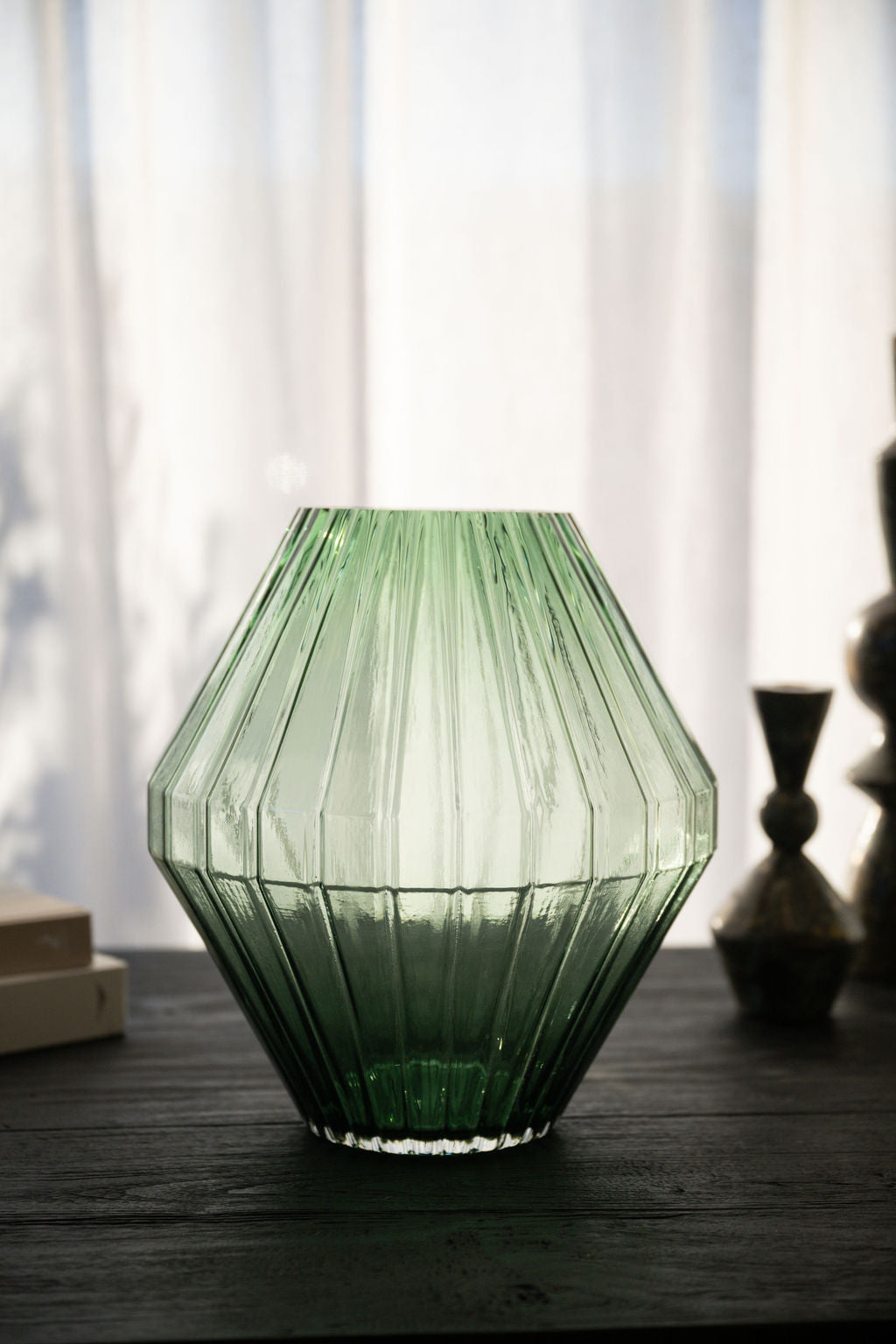 Sage Glass Vase