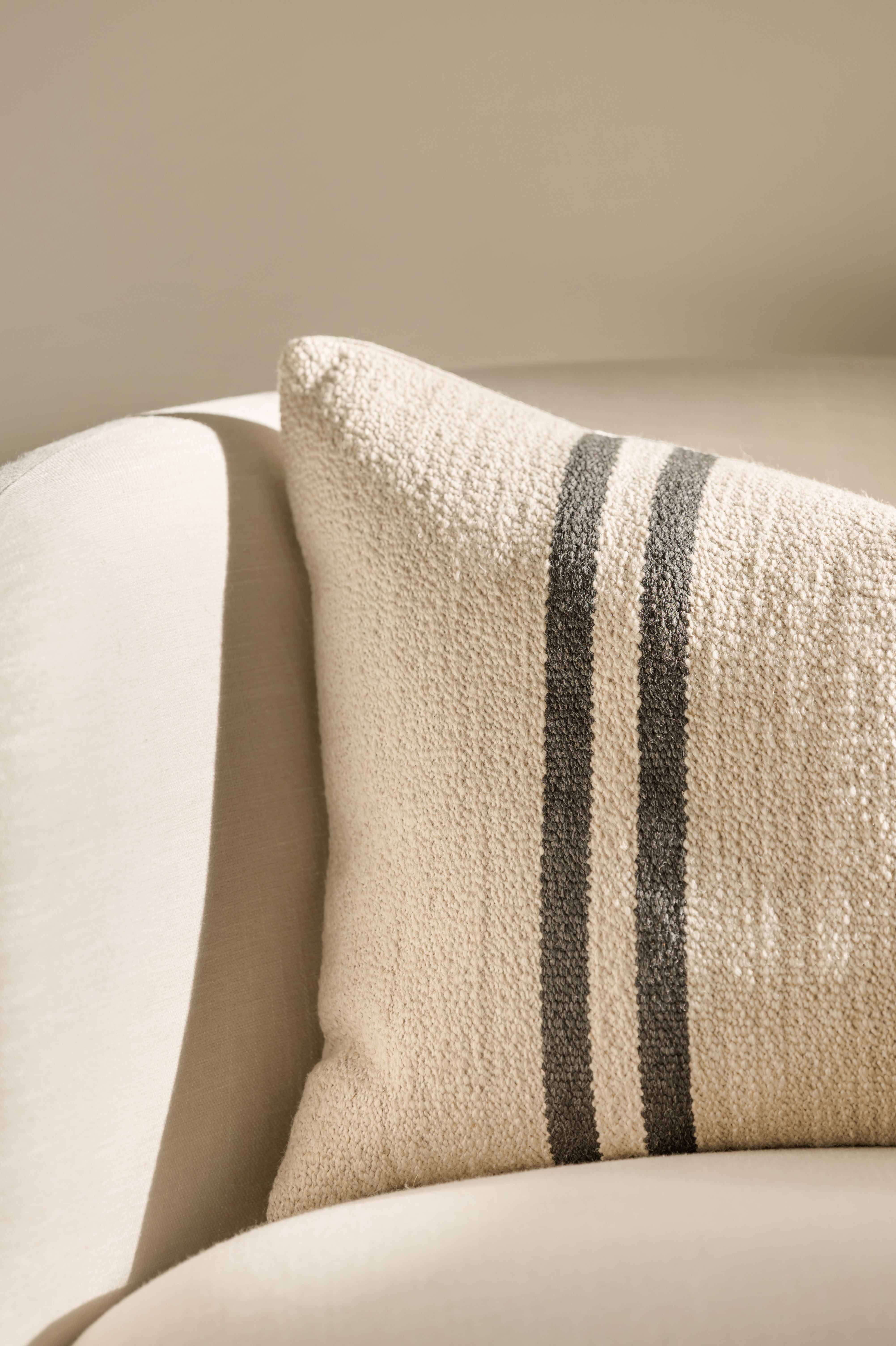 Mila Lumbar Cushion in Oyster
