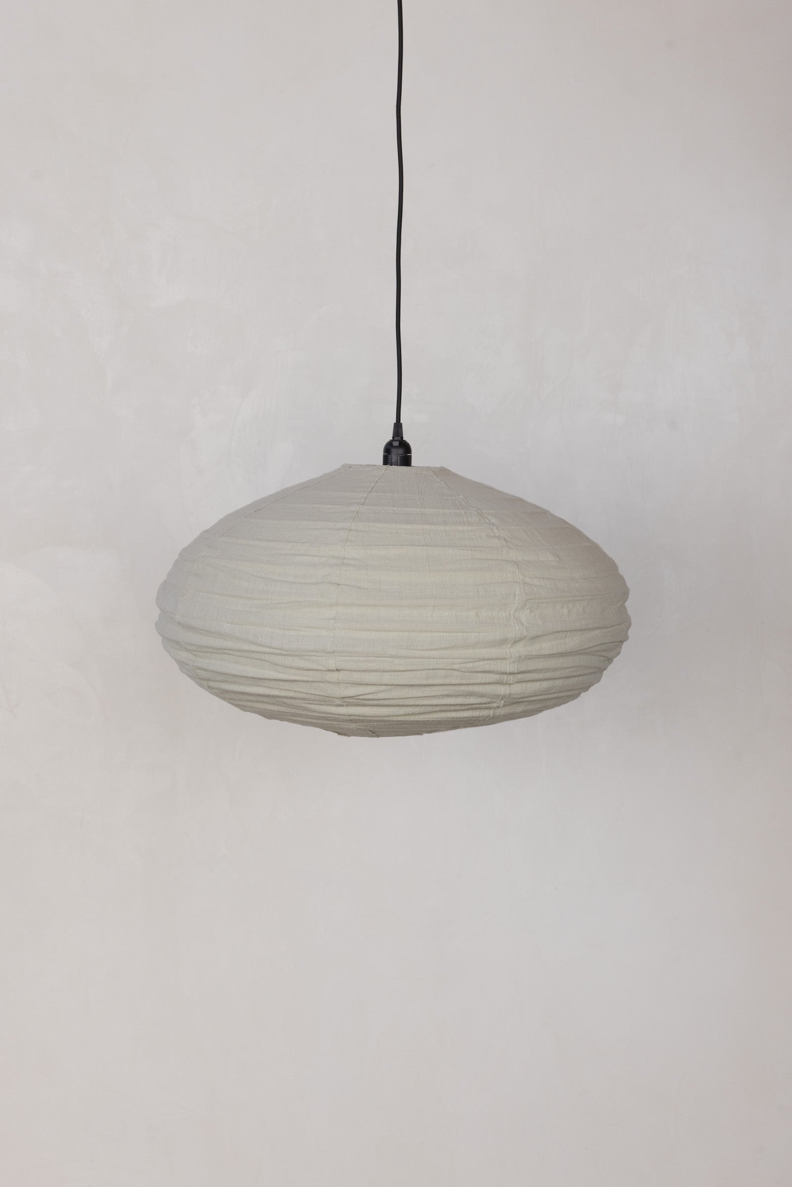 Oval 60cm Lantern — Soft Sage