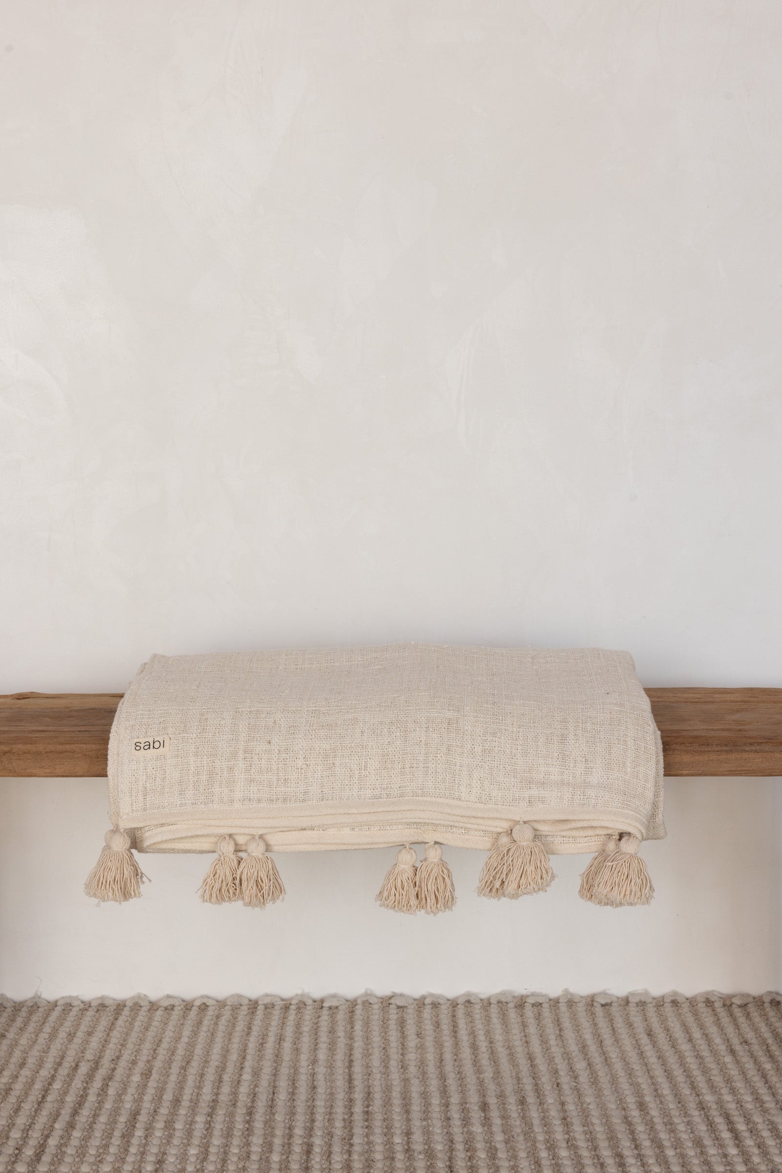 Wren Natural Cotton Throw