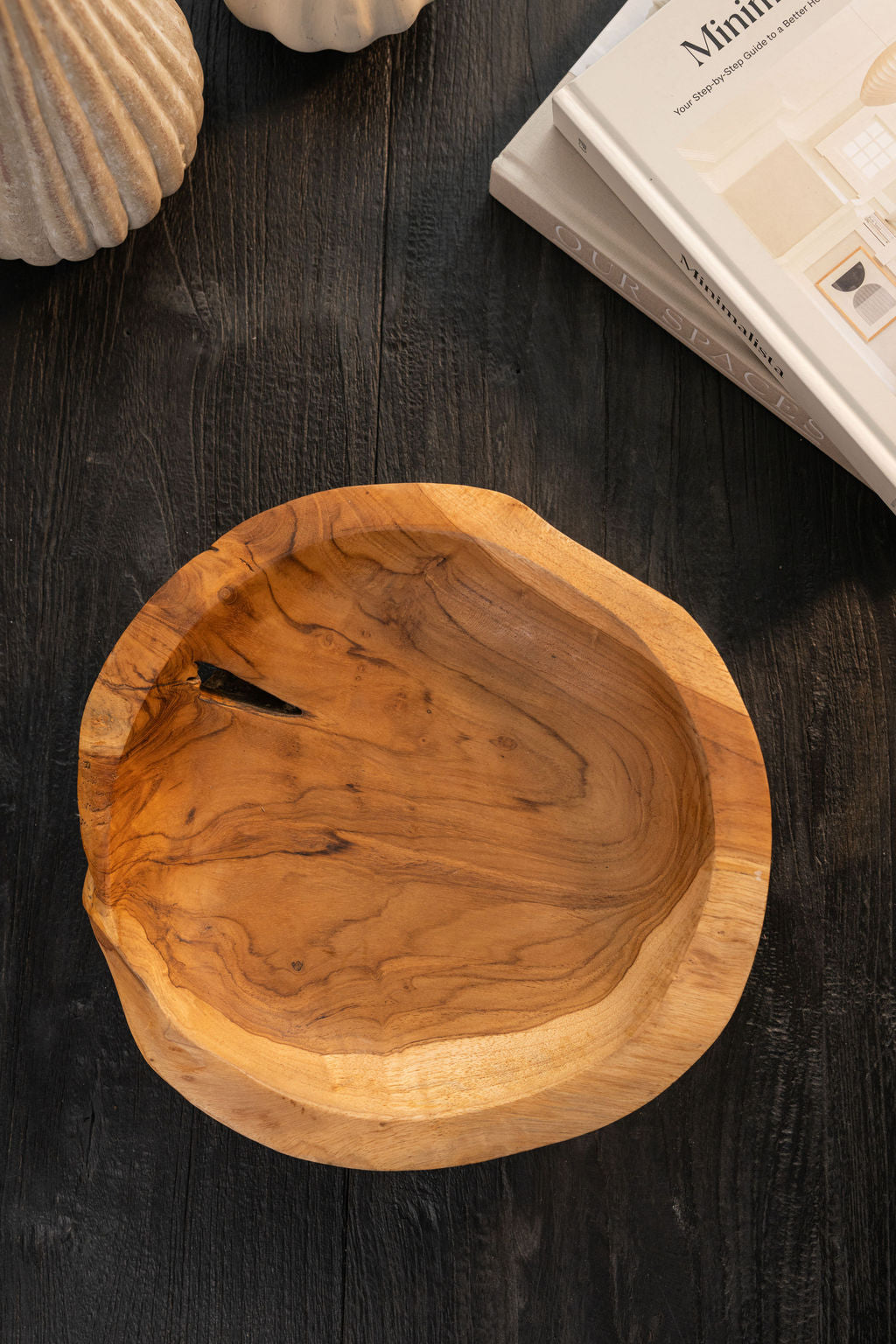 Teak Centrepiece No. 2