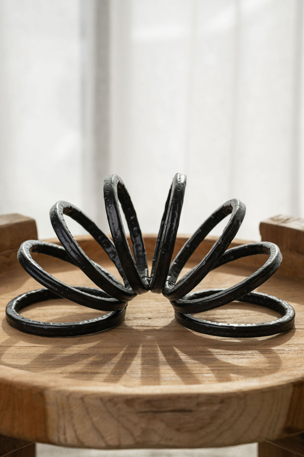 Slinky Sculpture - Black