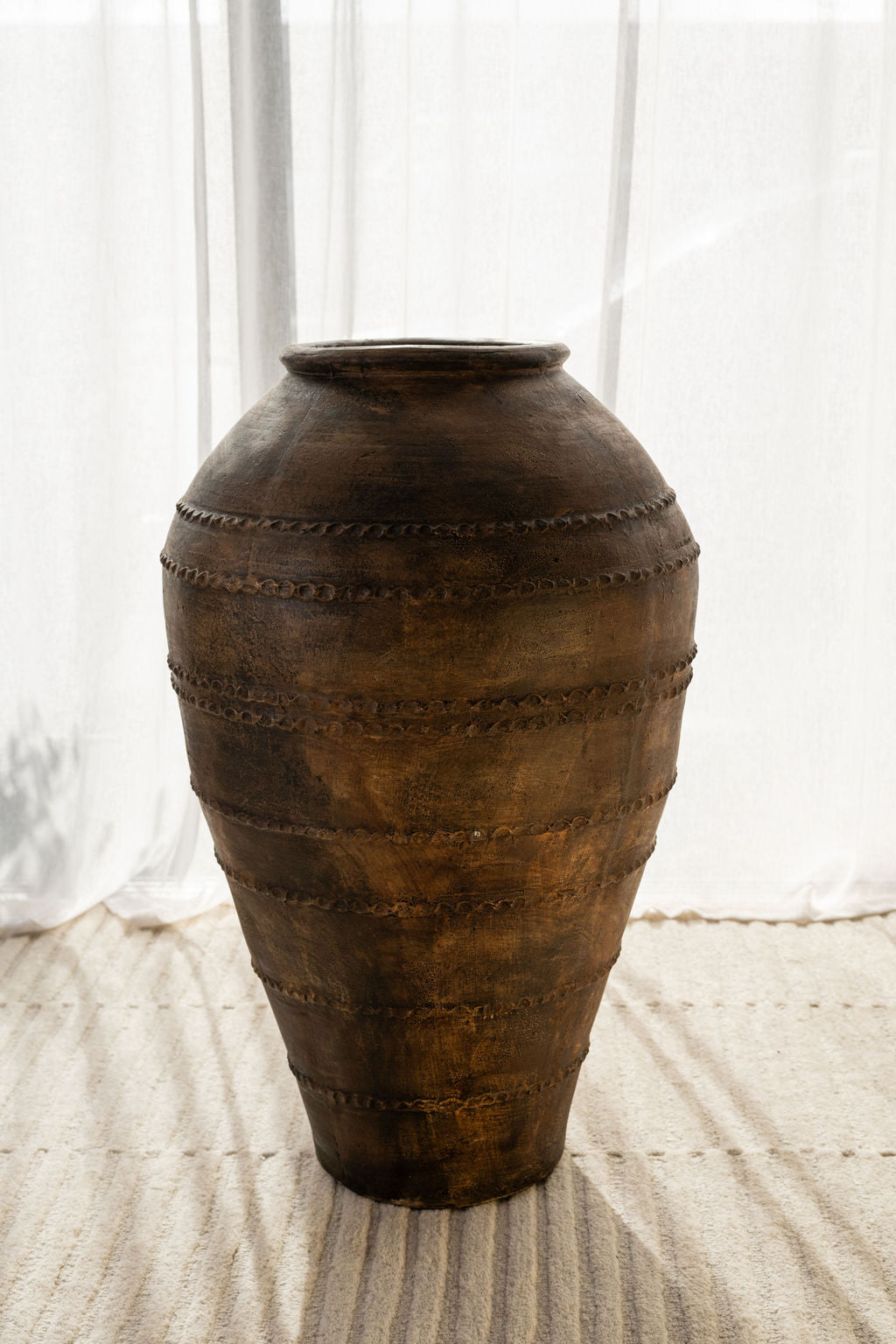 Farah Pot - Brown