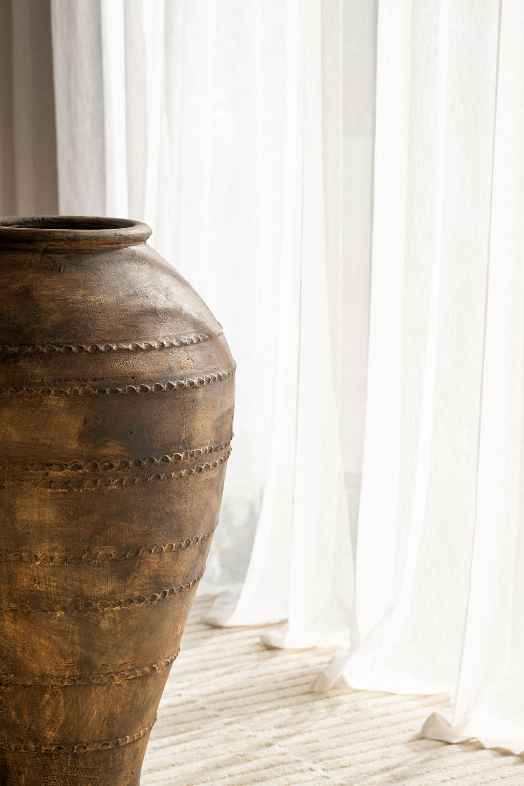 Farah Pot - Brown