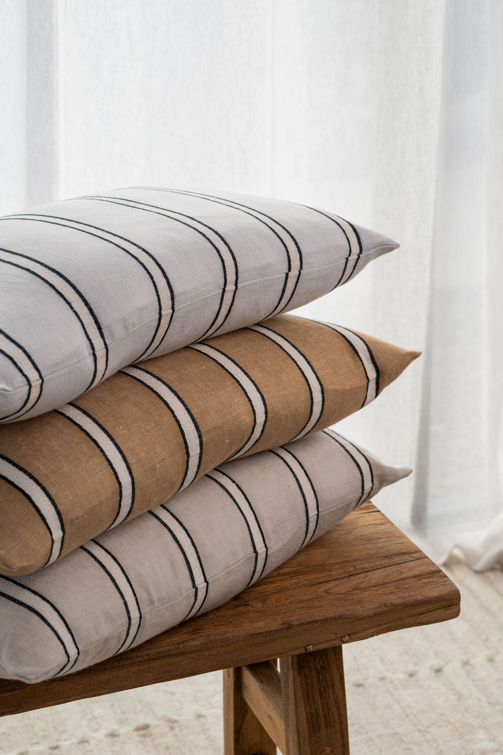 Vinnie Lumbar Cushion in Manuka