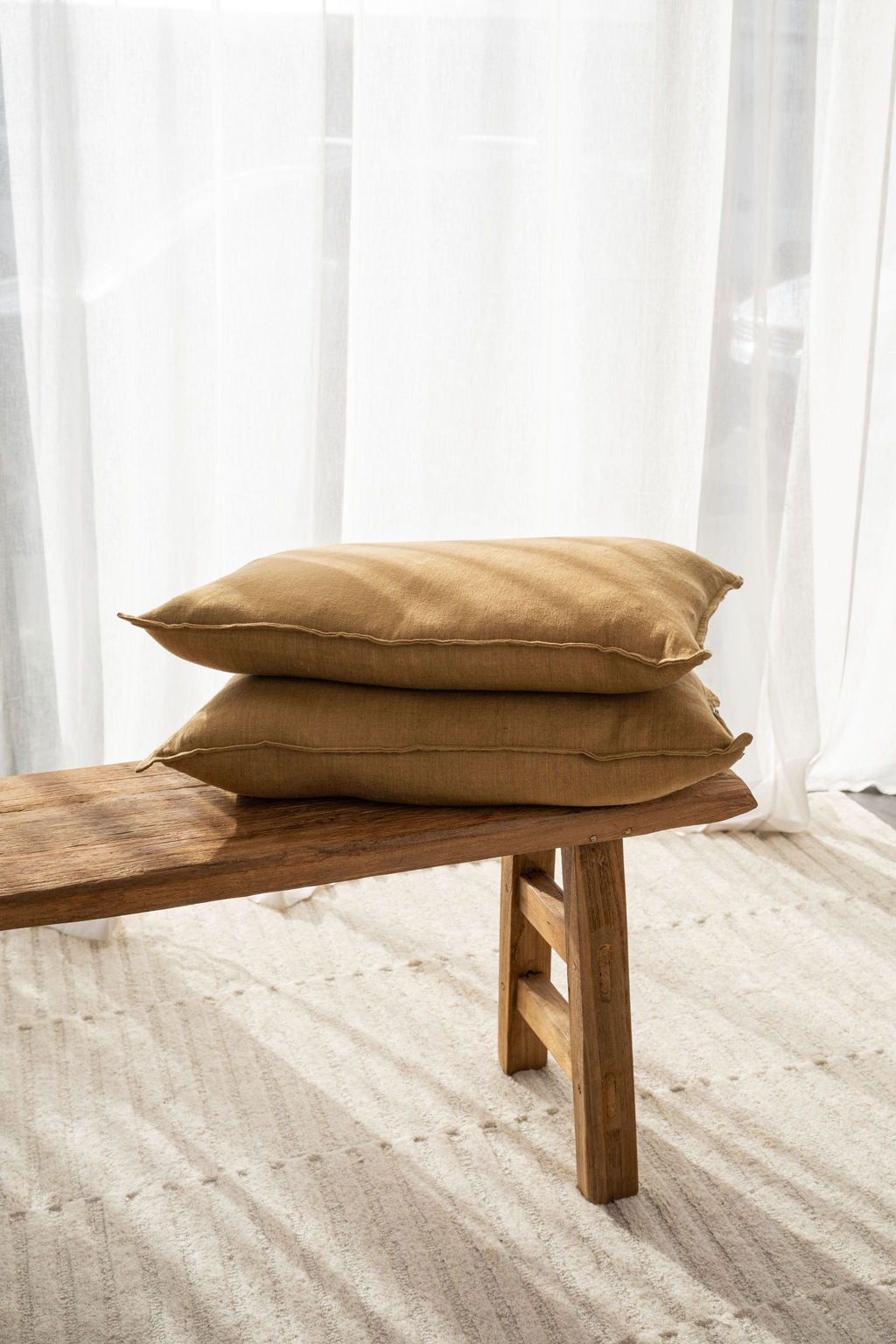 Arcadia Lumbar Cushion in Cumin