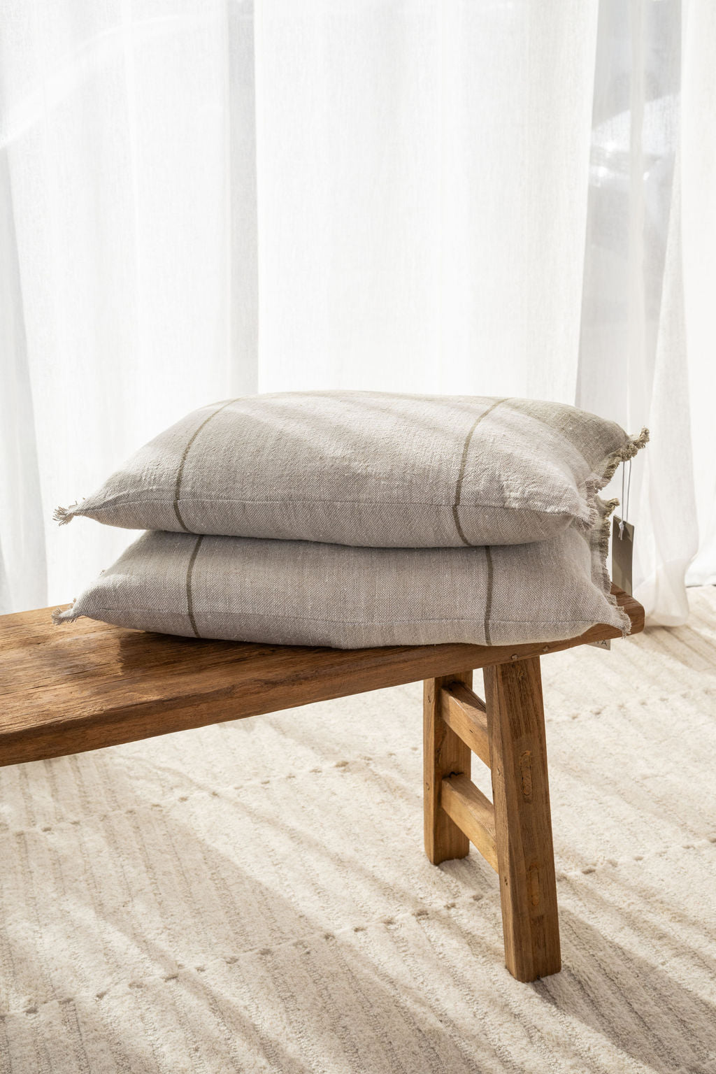 Oliver Cushion in Sand