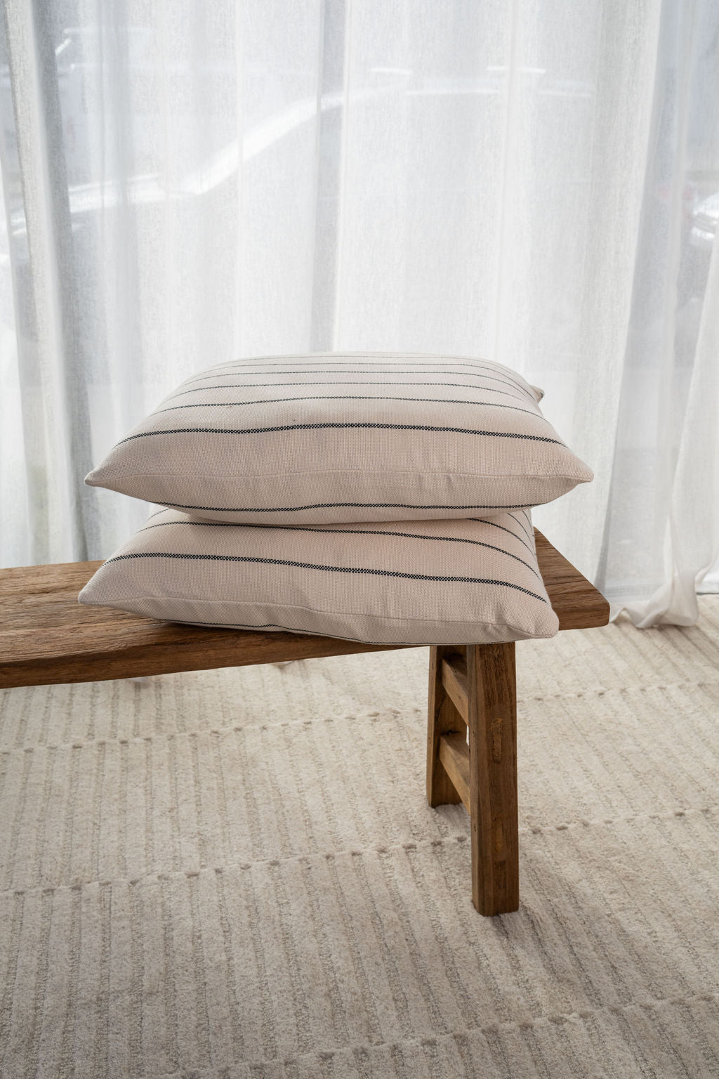Finch Pinstripe Cushion