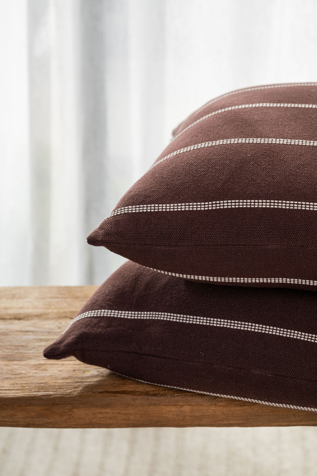 Juno Cushion in Mulberry