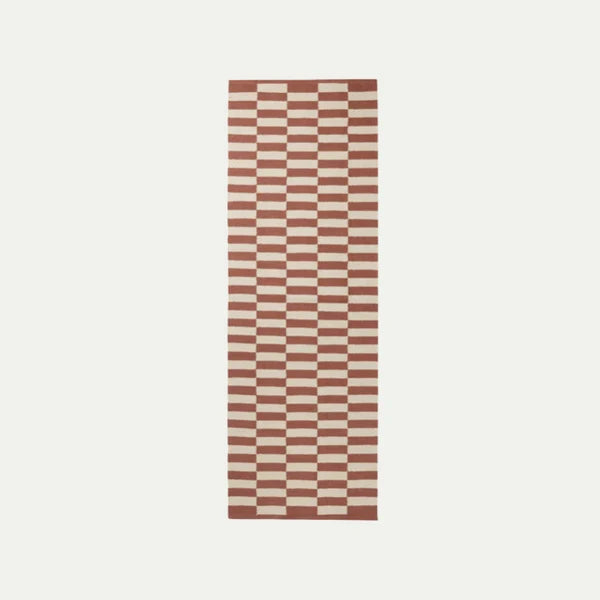 Mocha Bisque/Oatmeal Check Runner