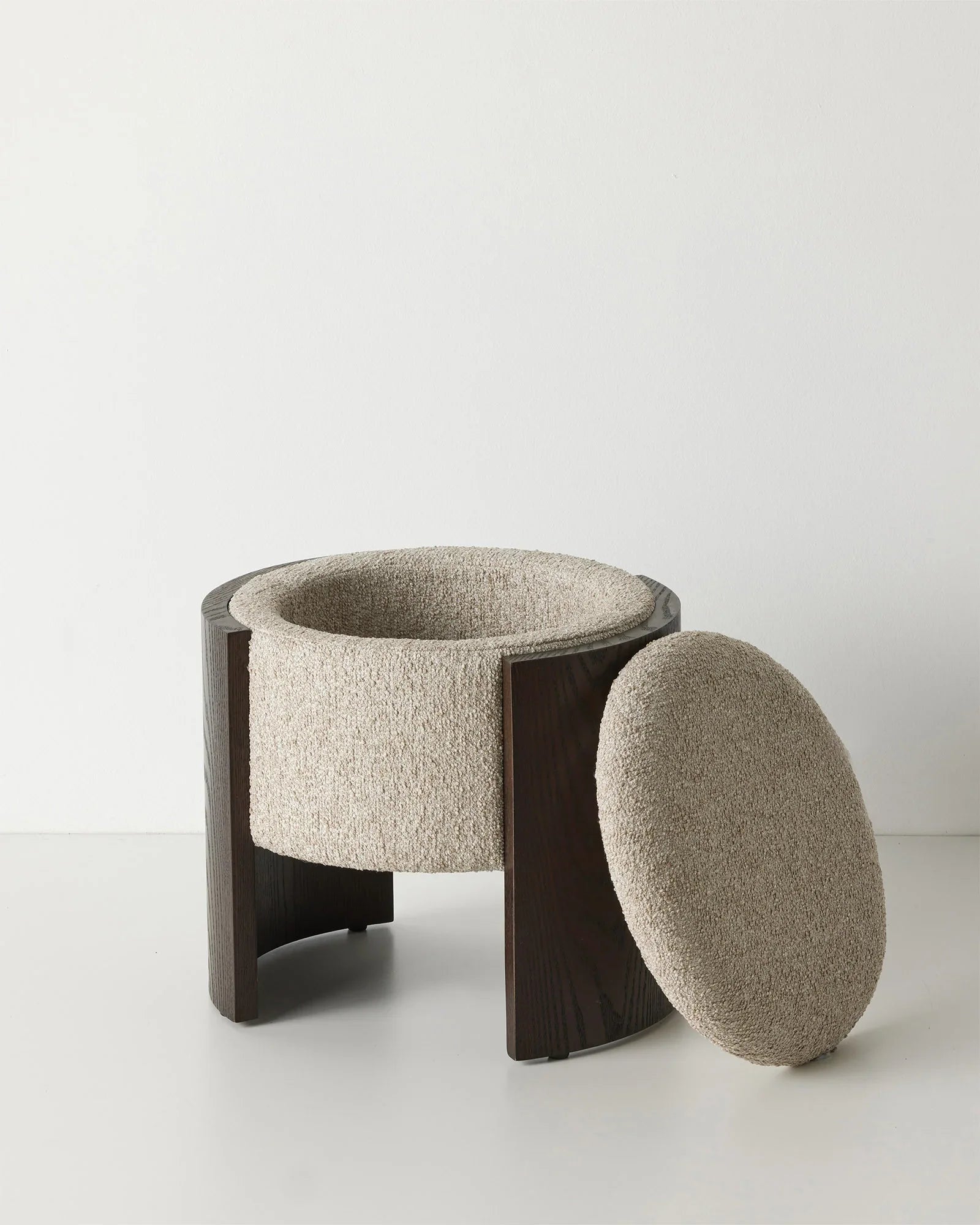 Norcia Ottoman in Stone