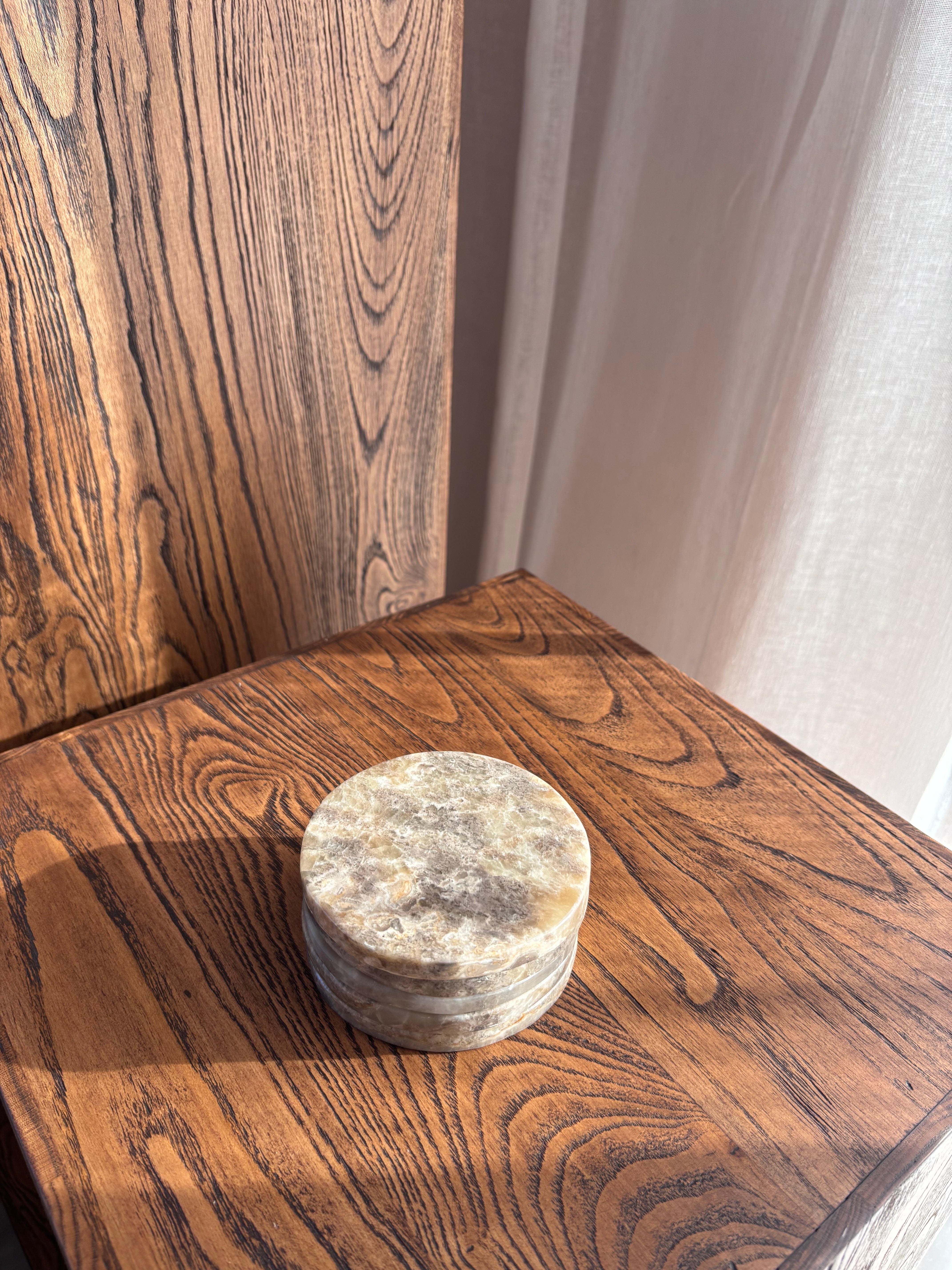 Grey Marble Coasters