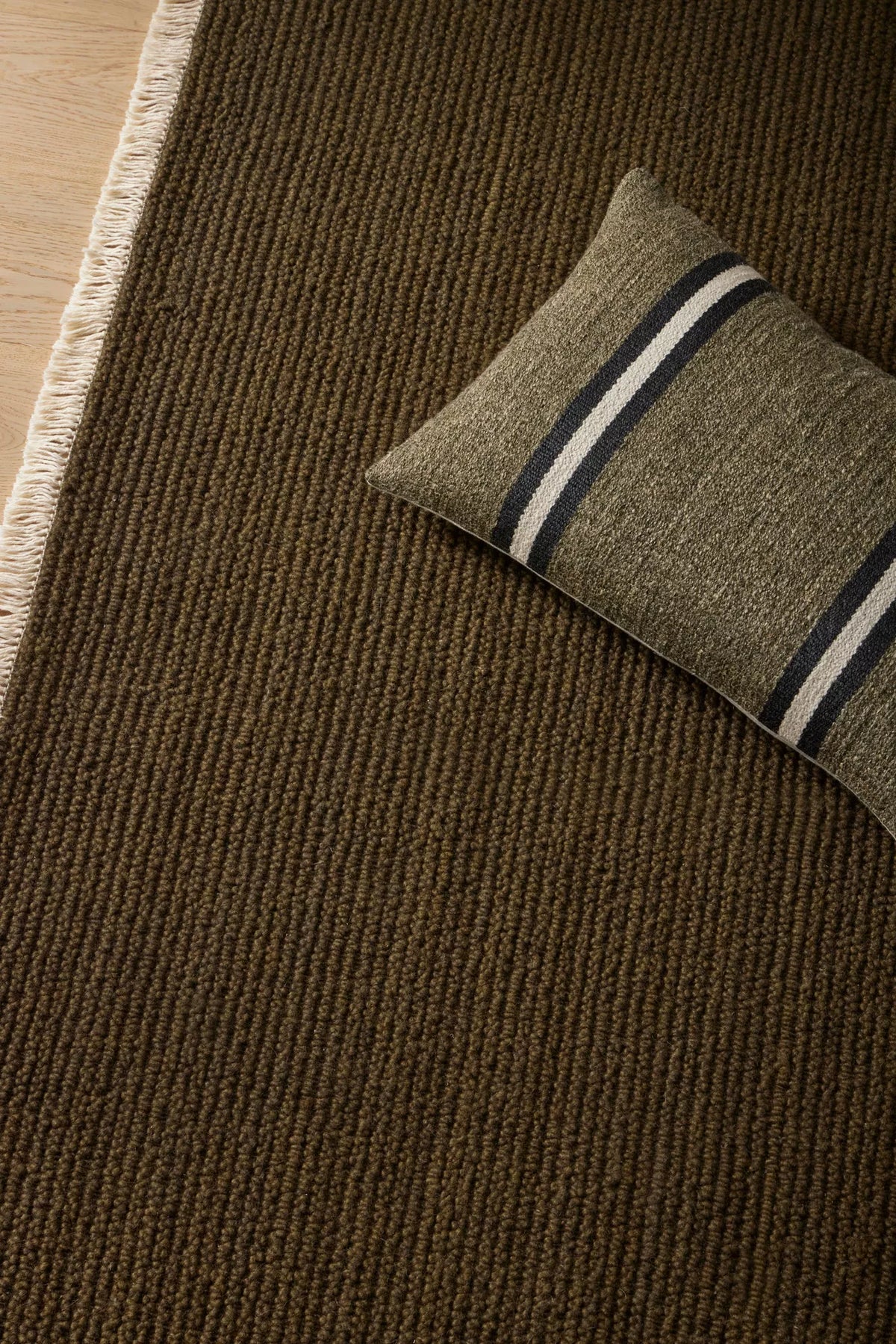 Mila Lumbar Cushion in Forest