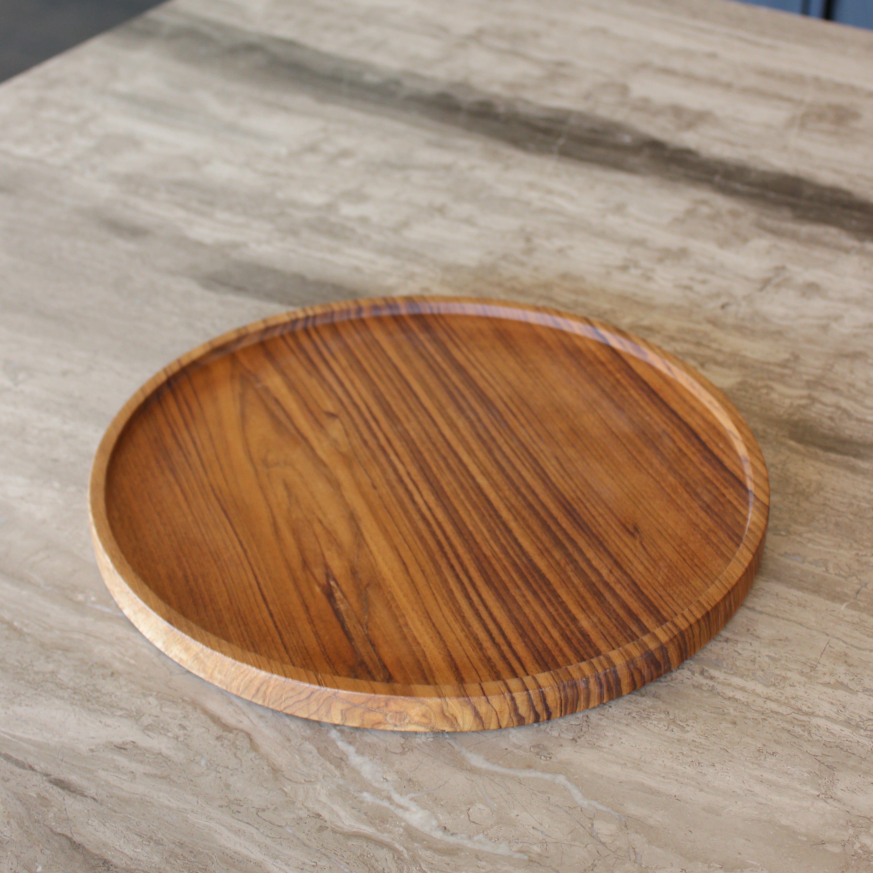Teak Plates - 3 sizes