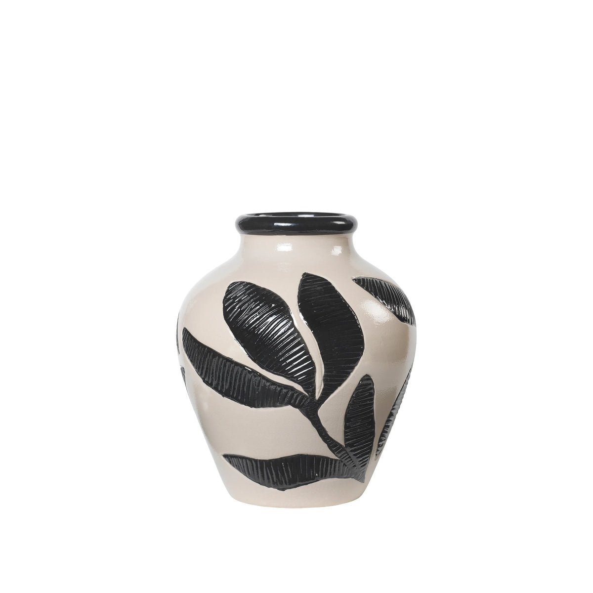 Noir Botanical Vase