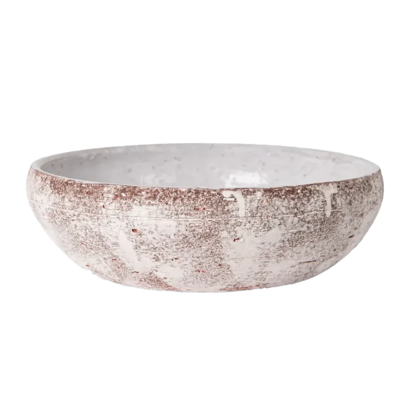 Glacier Terracotta Bowl