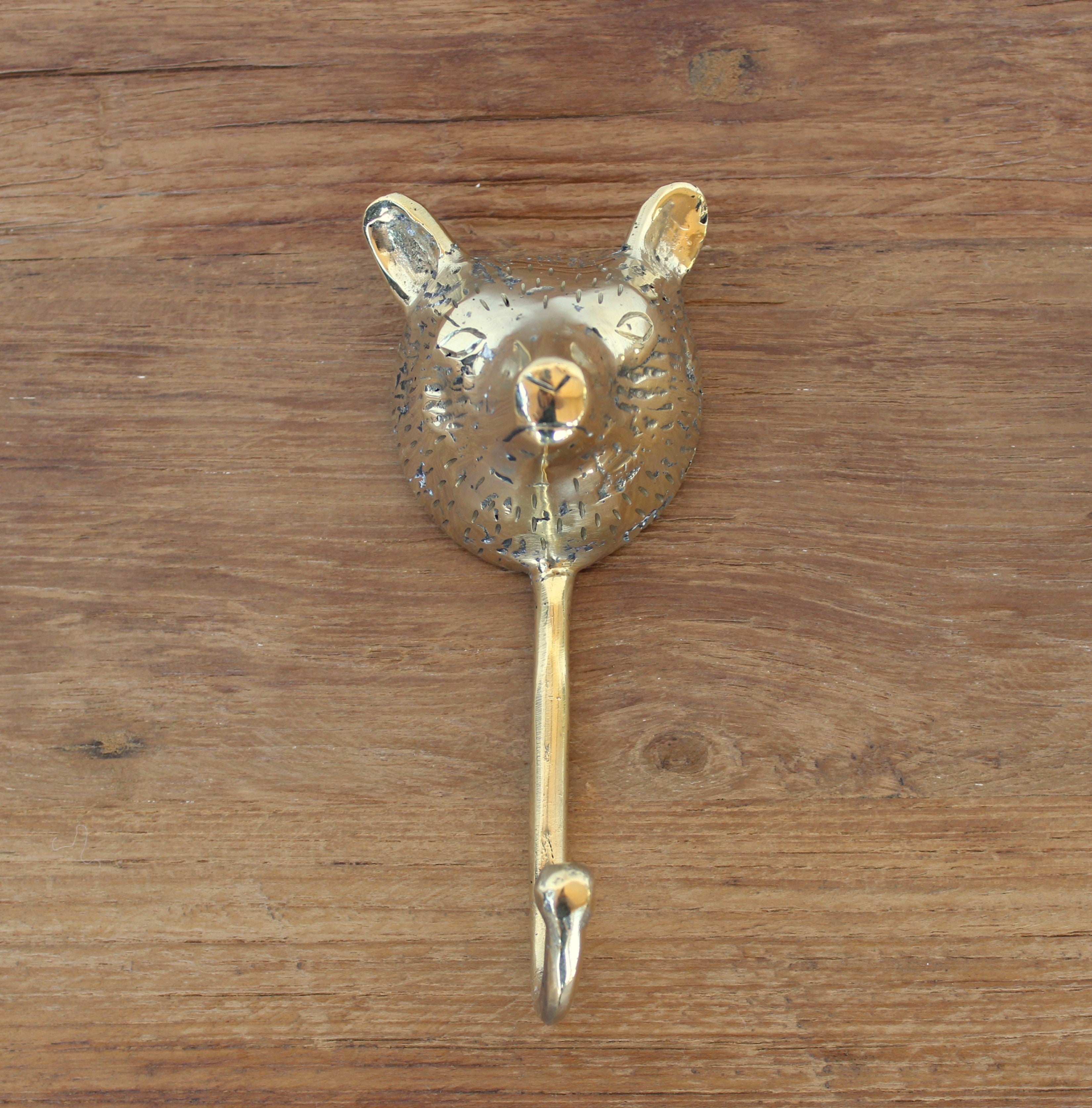 Brass Bear Hook