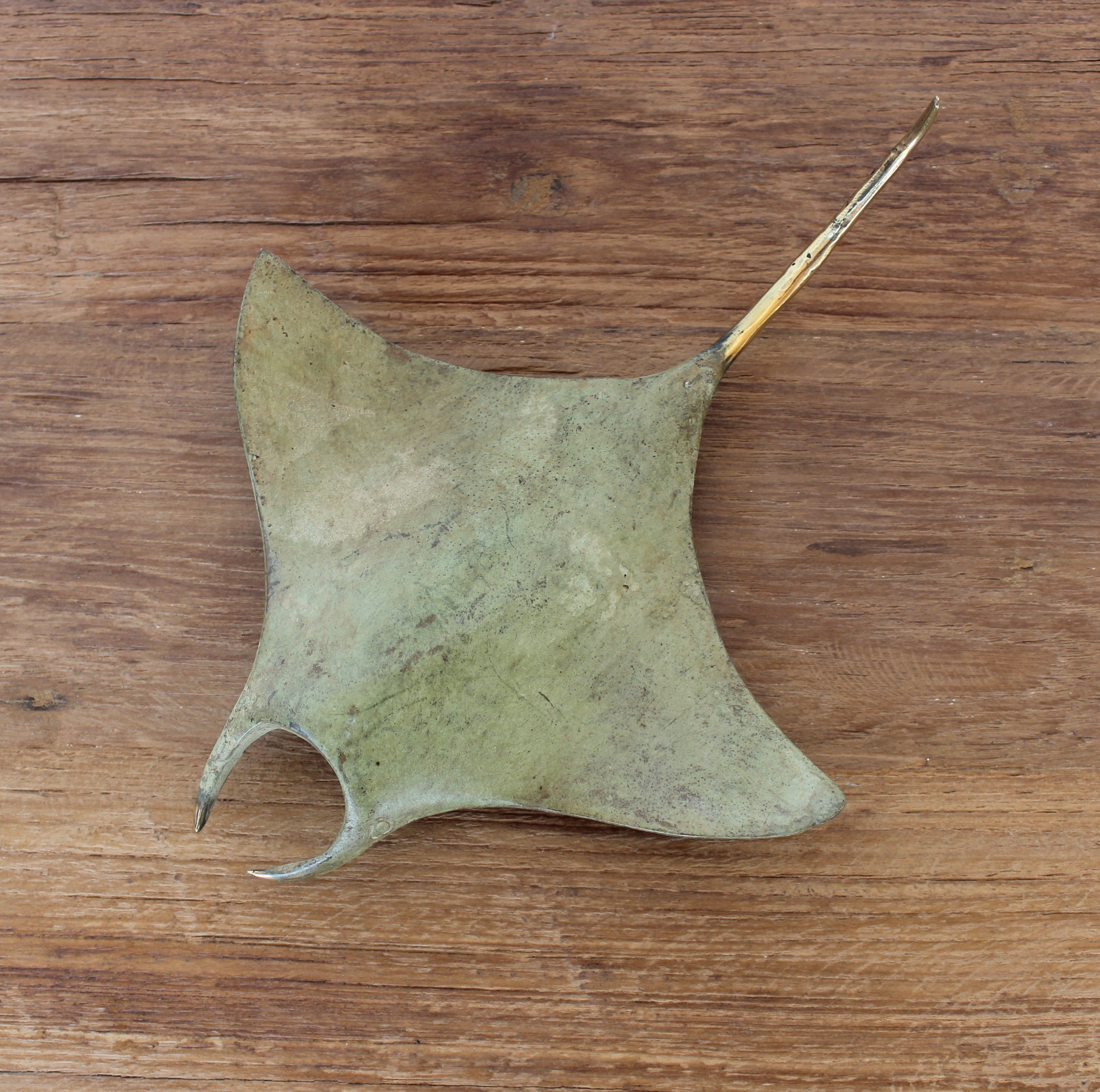 Bronze Manta Ray — Set of 2