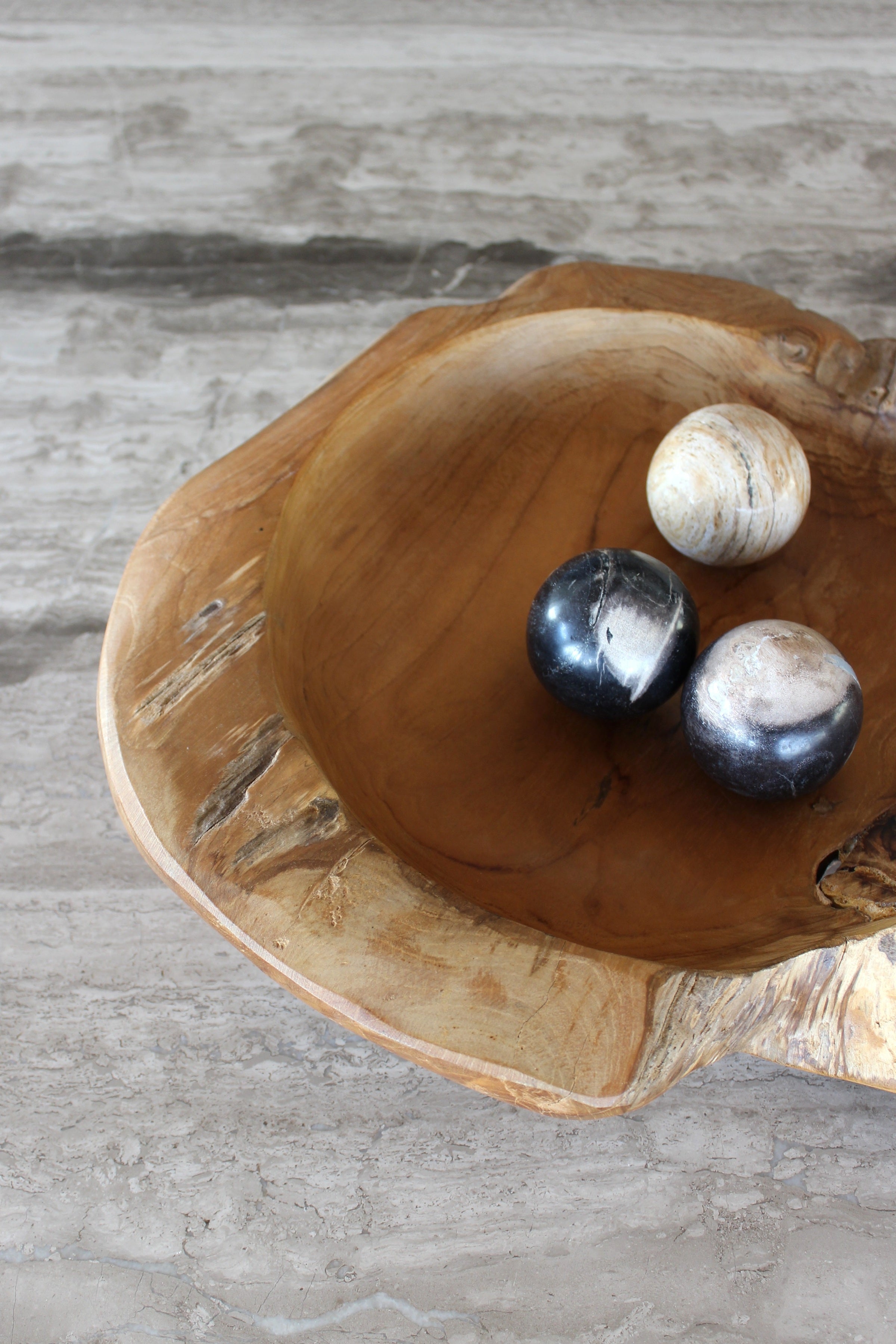 Teak Centrepiece No. 2