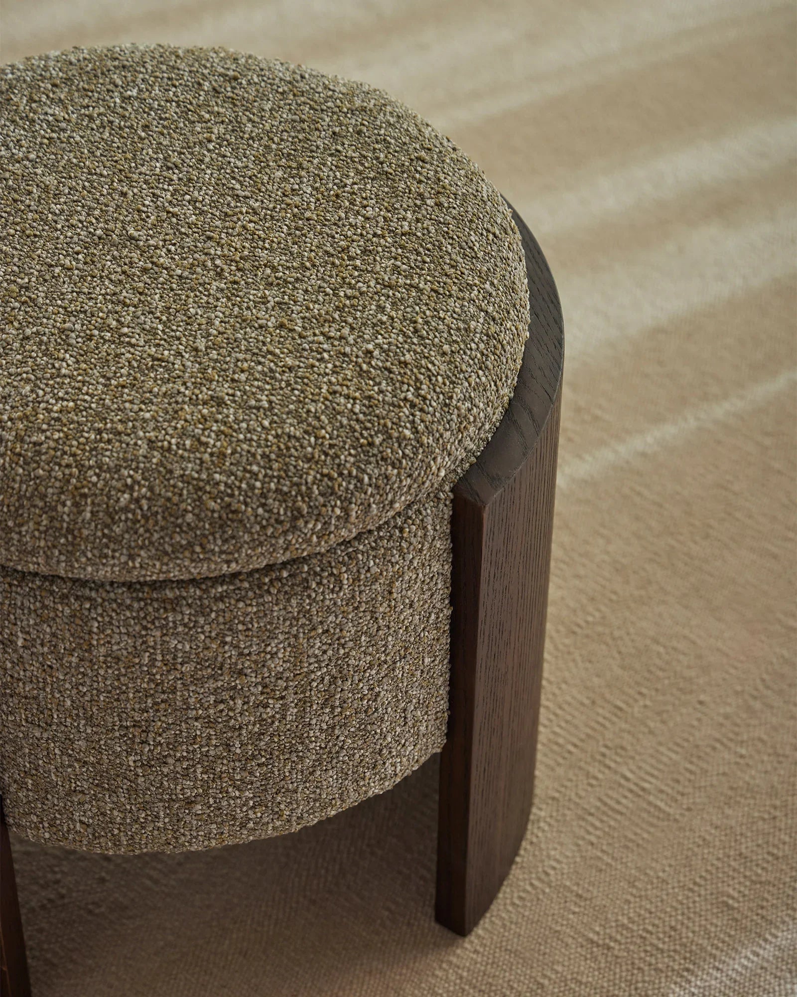 Norcia Ottoman in Moss