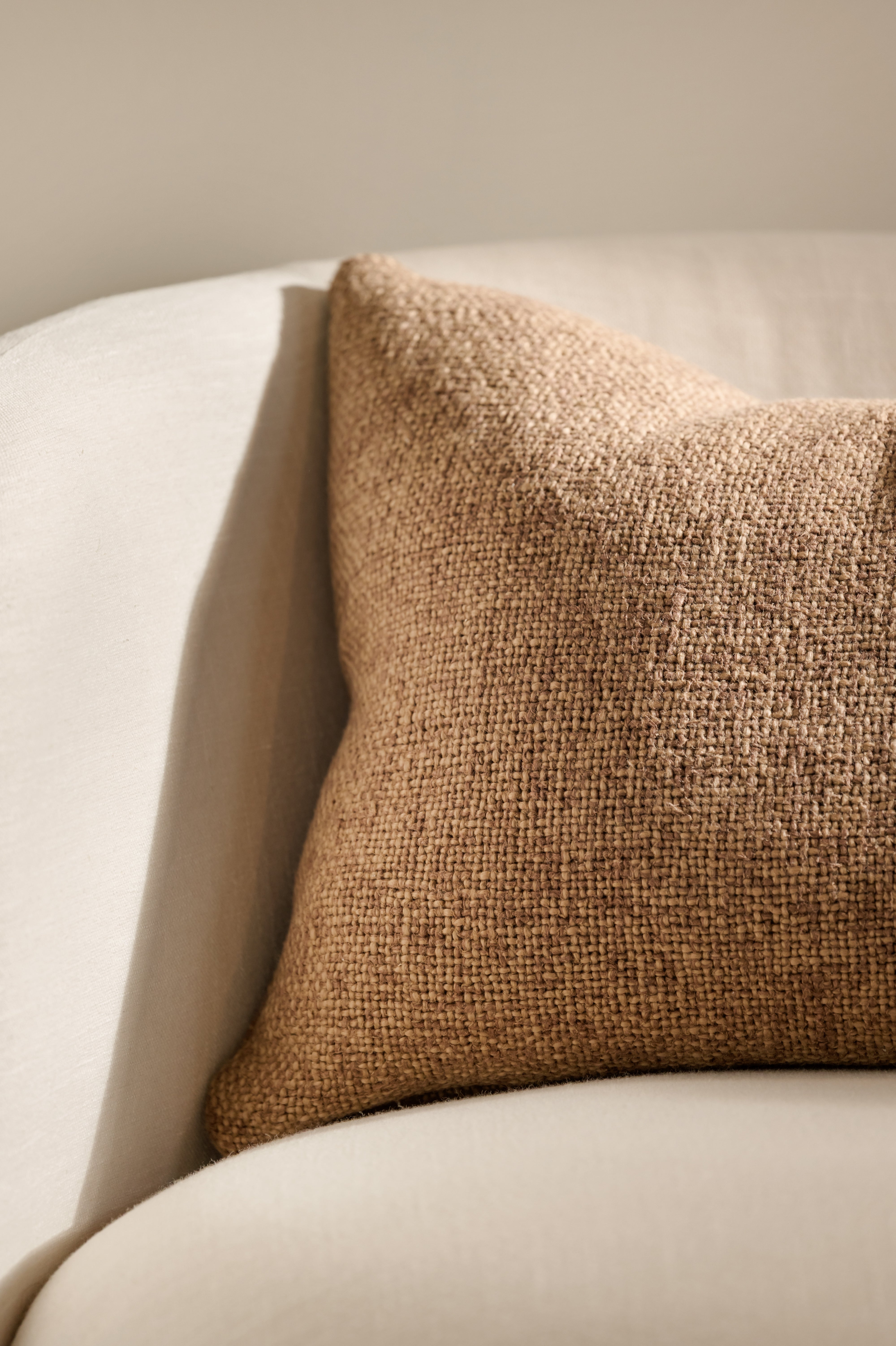 Cyprian Cocoa Lumbar Cushion