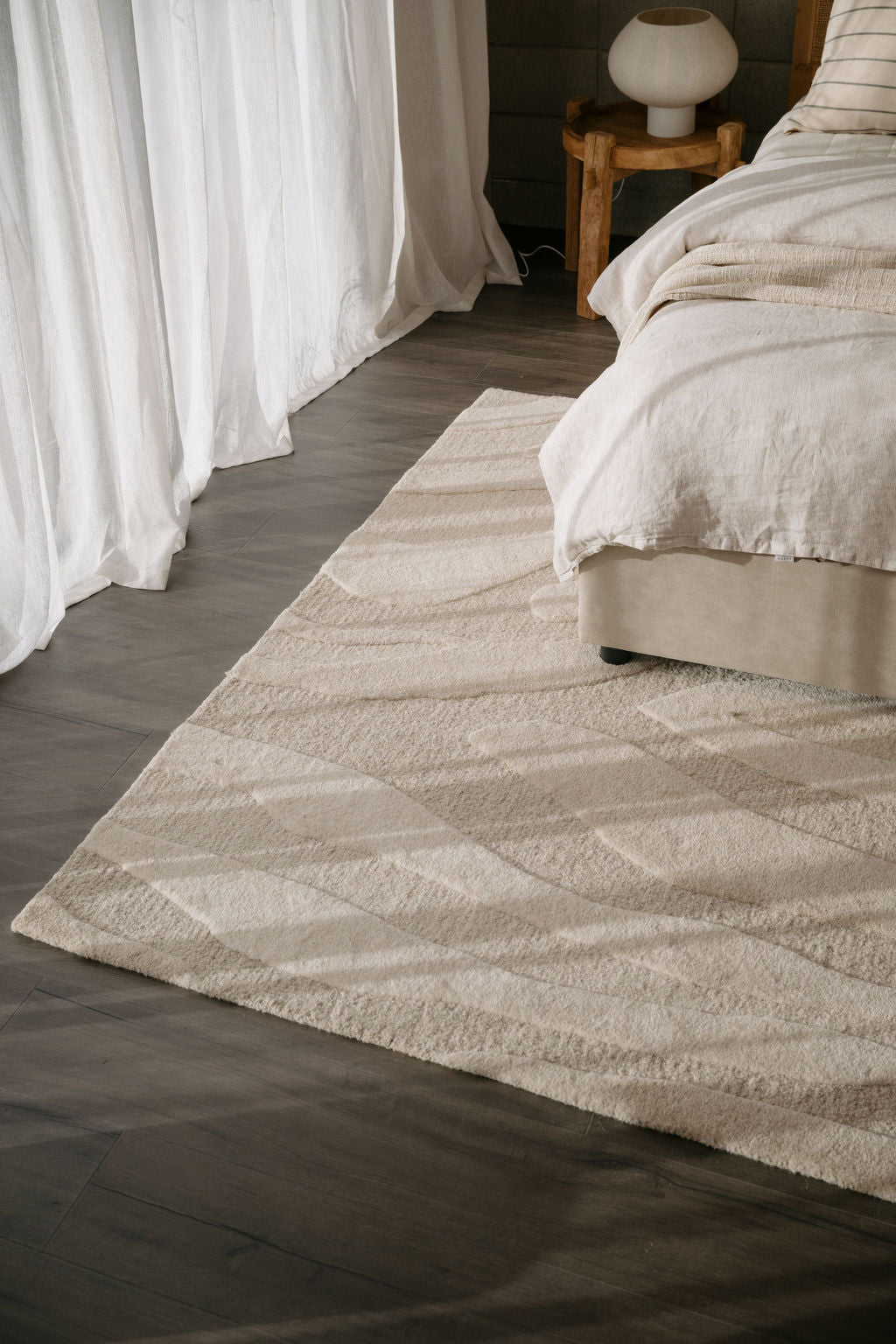 Shoreline Sand Rug in Oat