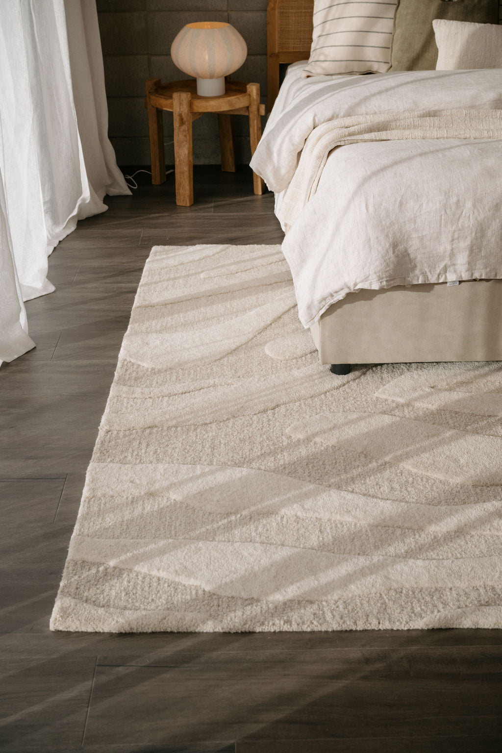 Shoreline Sand Rug in Oat