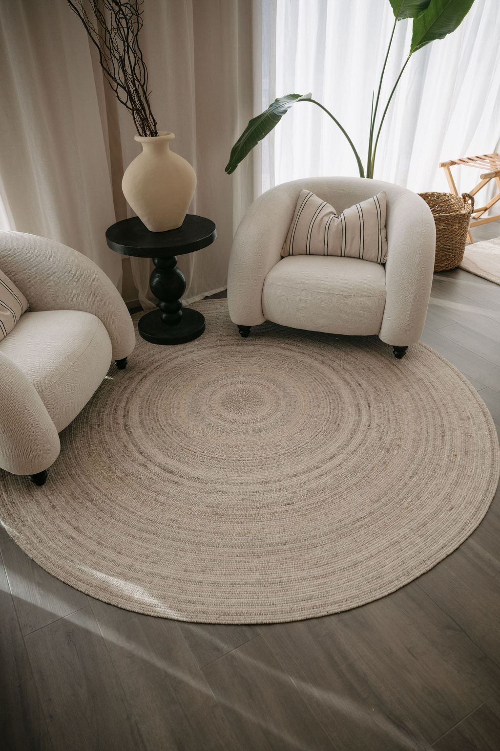 Palm Cove Floor Rug in Sand