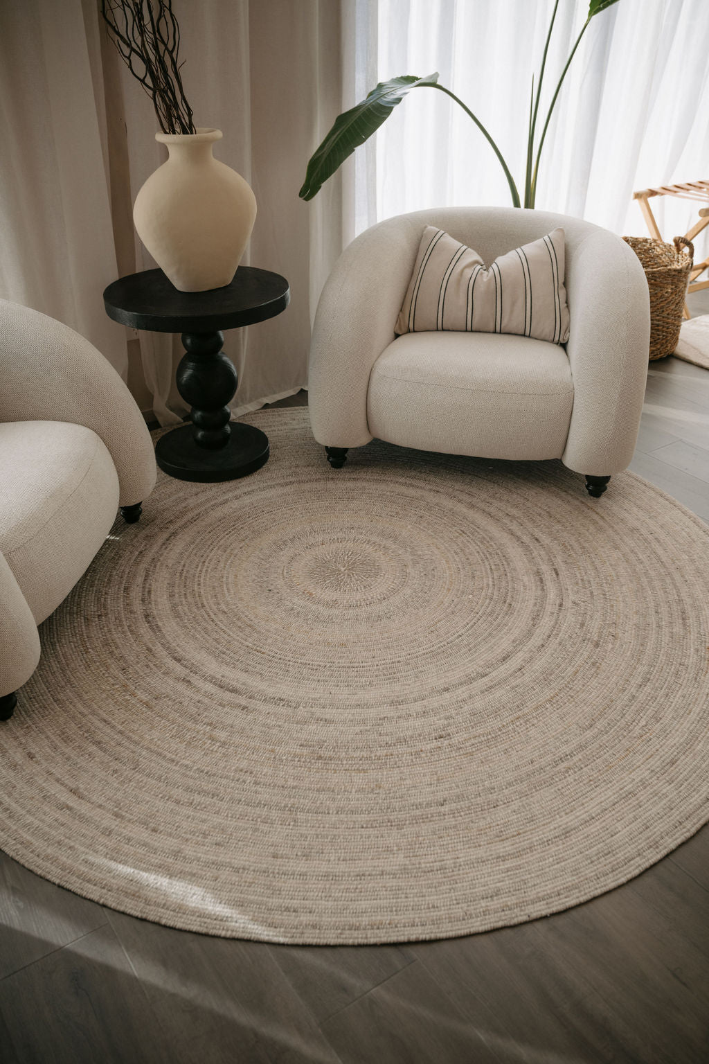 Palm Cove Floor Rug in Sand