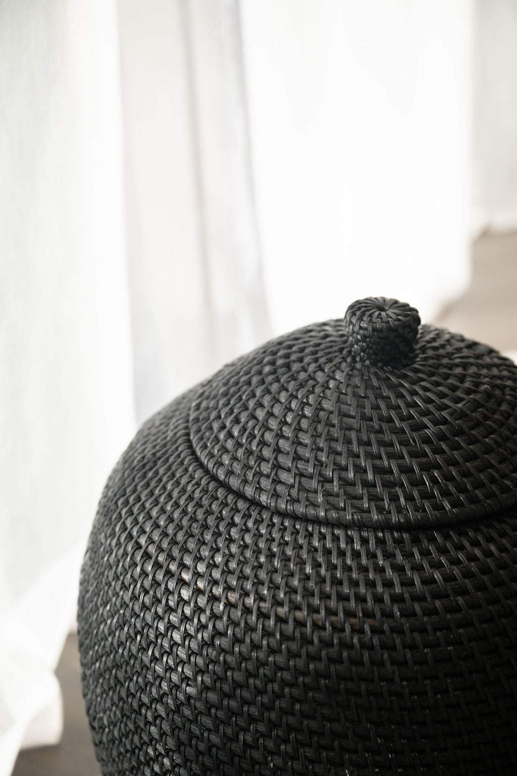 Gaia Basket — Set of 2 in Black