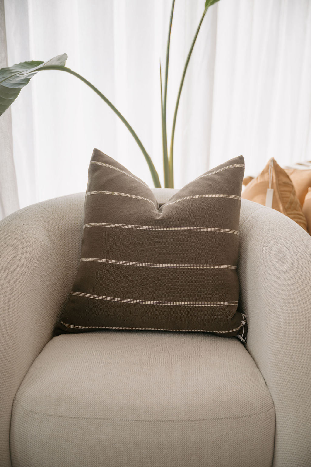 Juno Cushion in Thyme