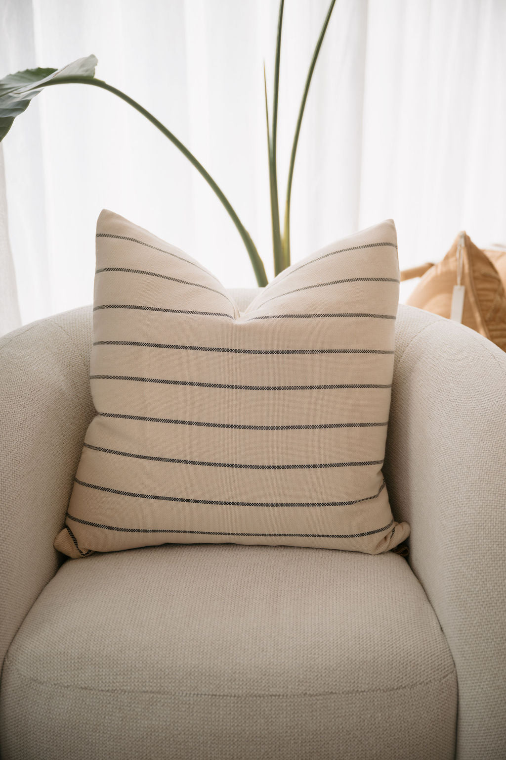 Finch Pinstripe Cushion