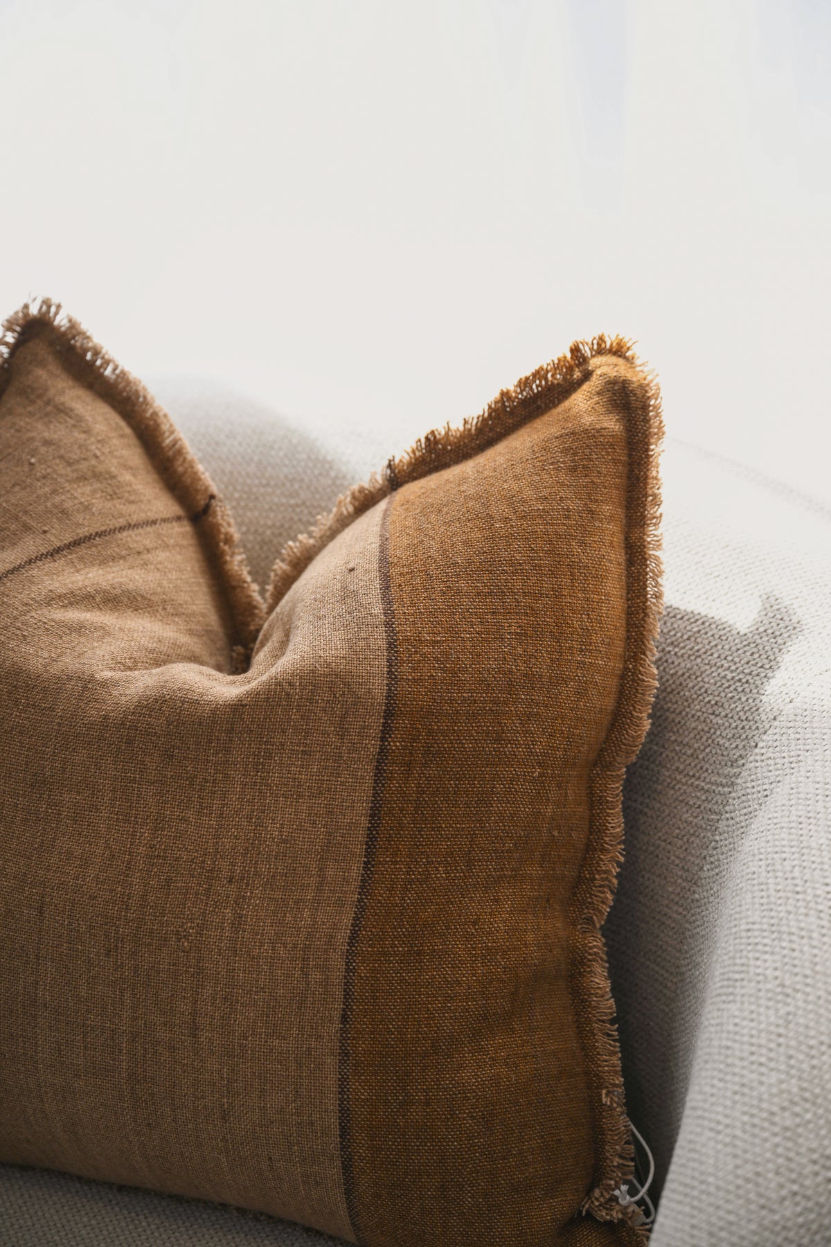 Frankton Caramel Cushion 50 x 50cm