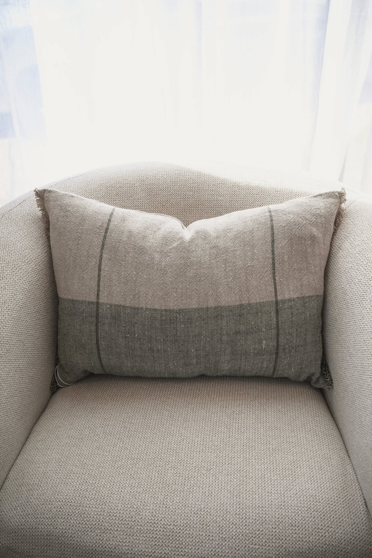 Oliver Cushion in Sage