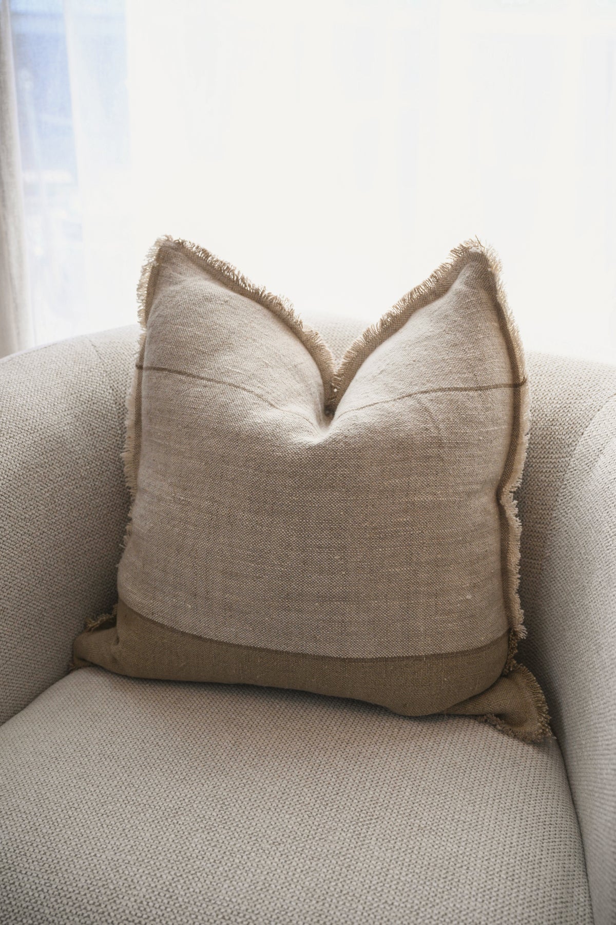 Frankton Sand Cushion 50 x 50cm