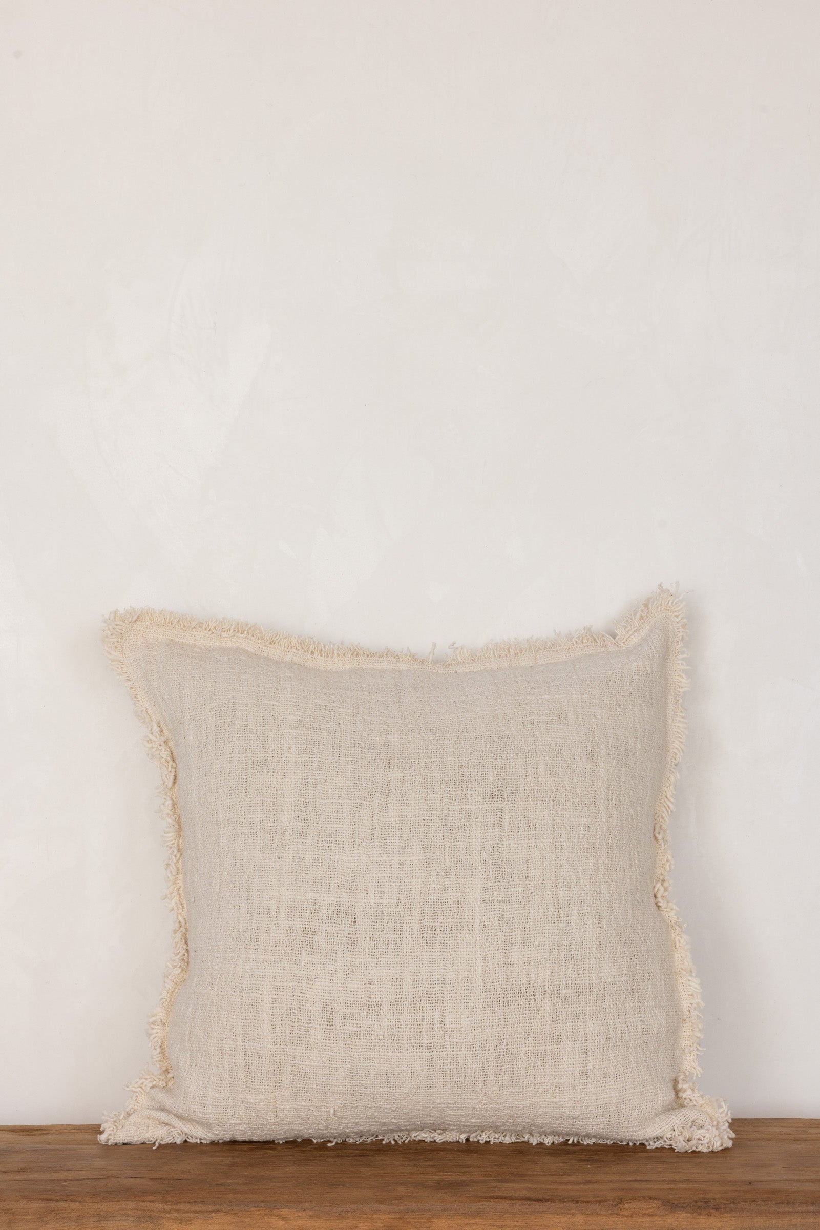 Oak Fringe Cushion Cover