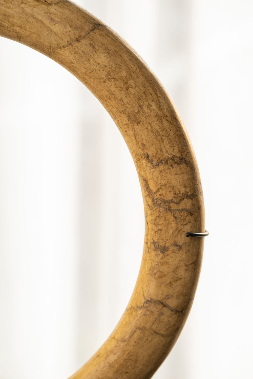 Tan Stone Eternity Bracelet On Stand - 3 Sizes