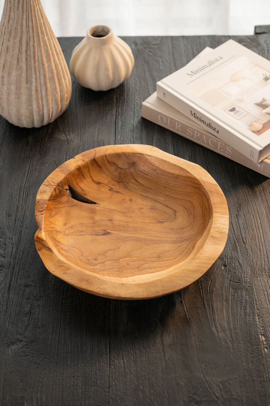 Teak Centrepiece No. 2