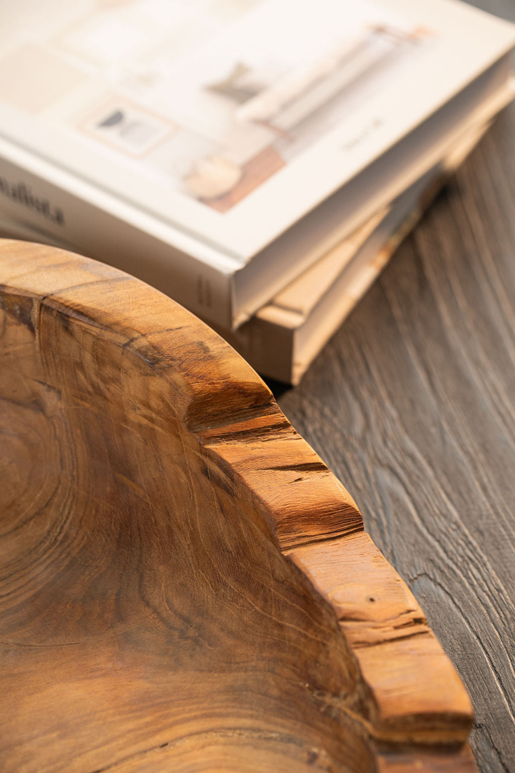 Teak Centrepiece No. 3