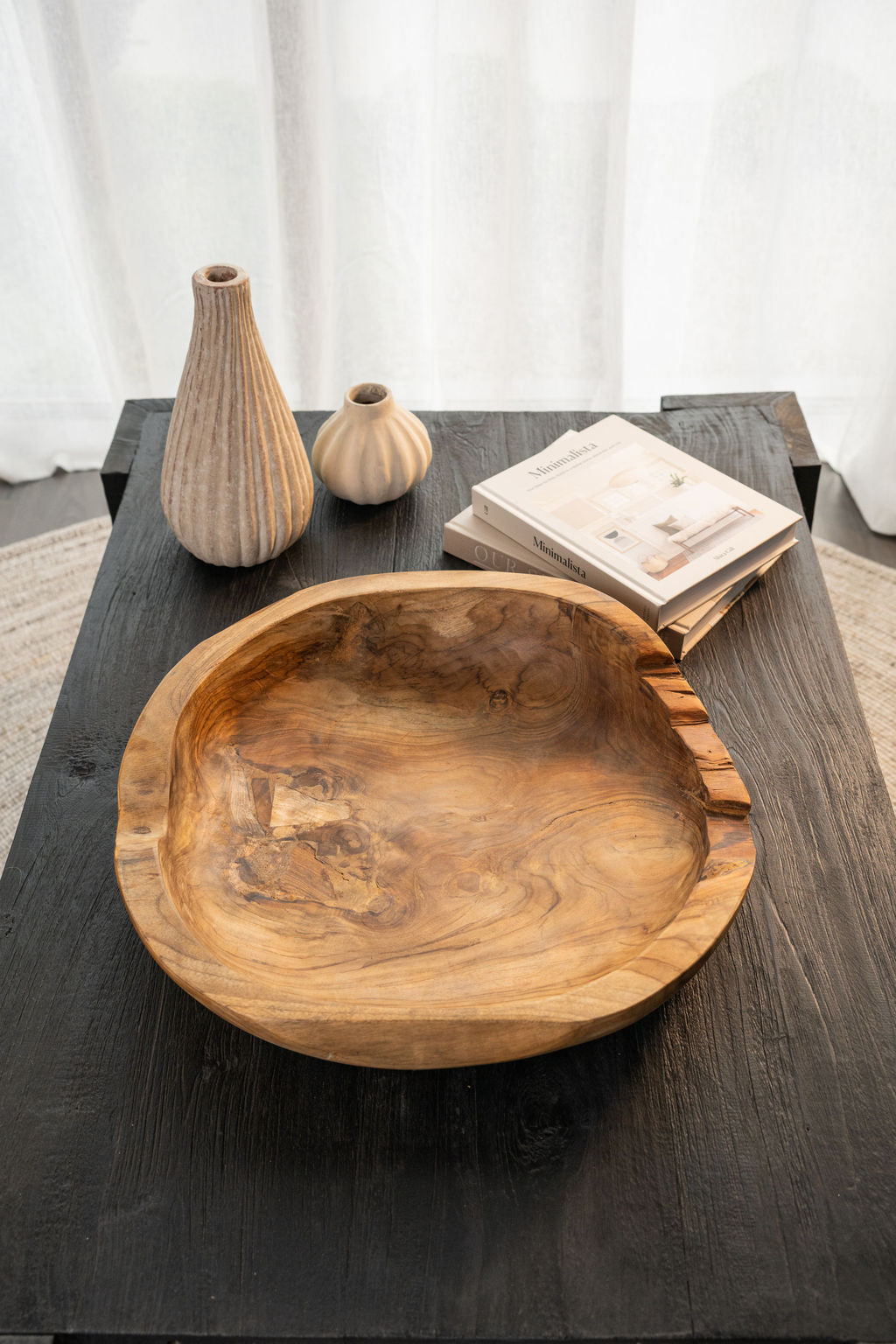 Teak Centrepiece No. 3