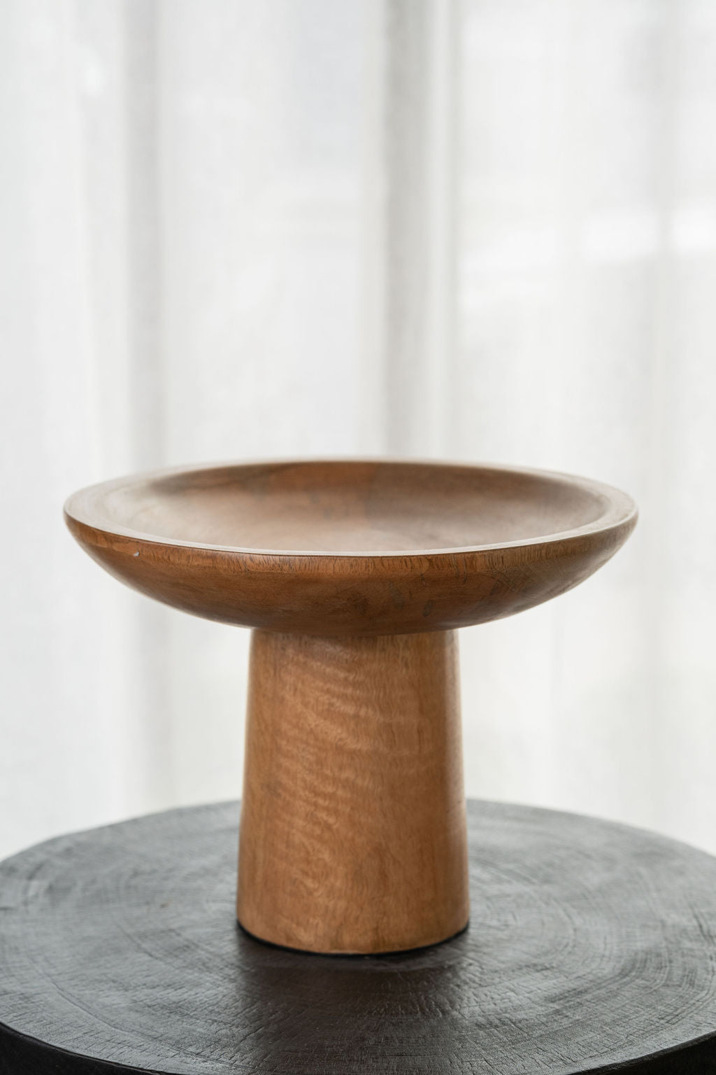 Dulang Pedestal Bowl Natural